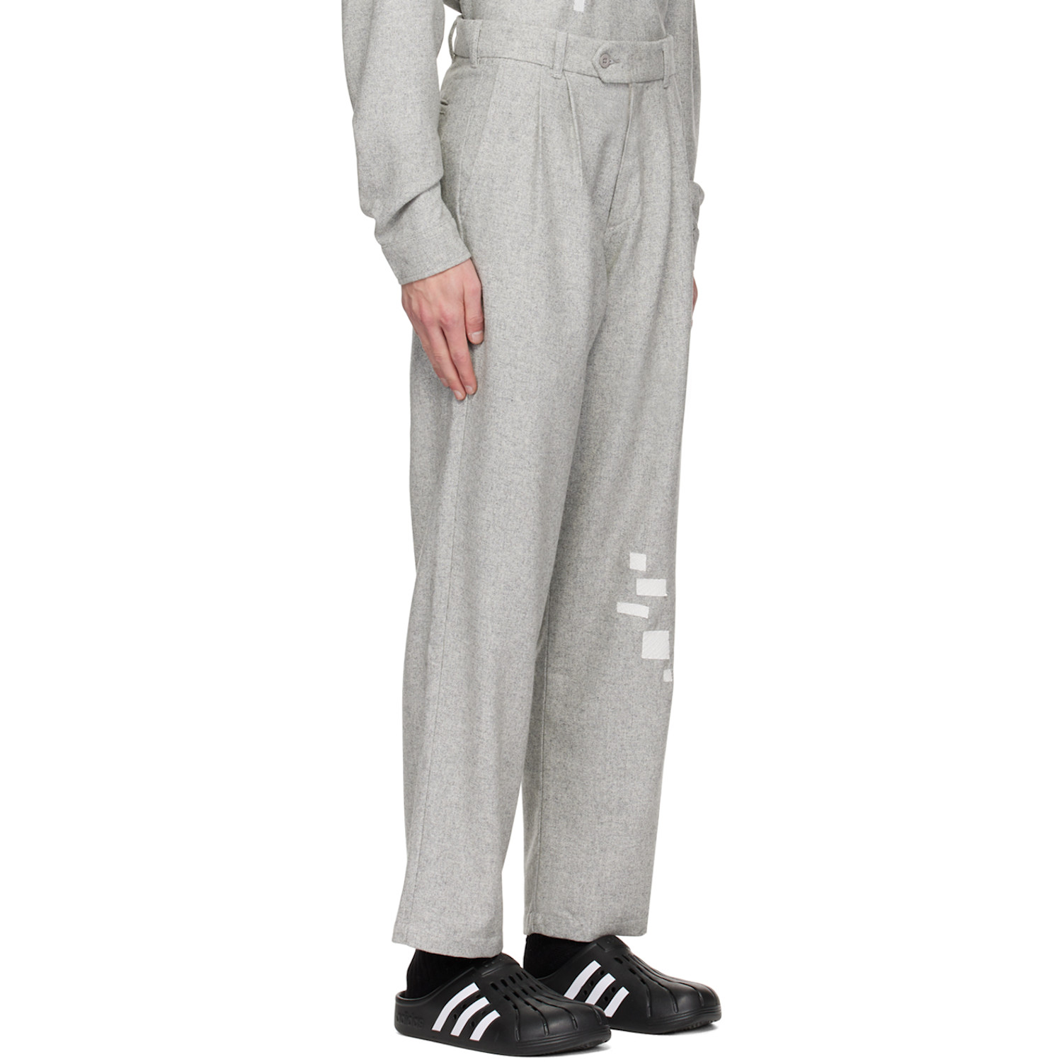 Saintwoods Gray Patch Trousers 