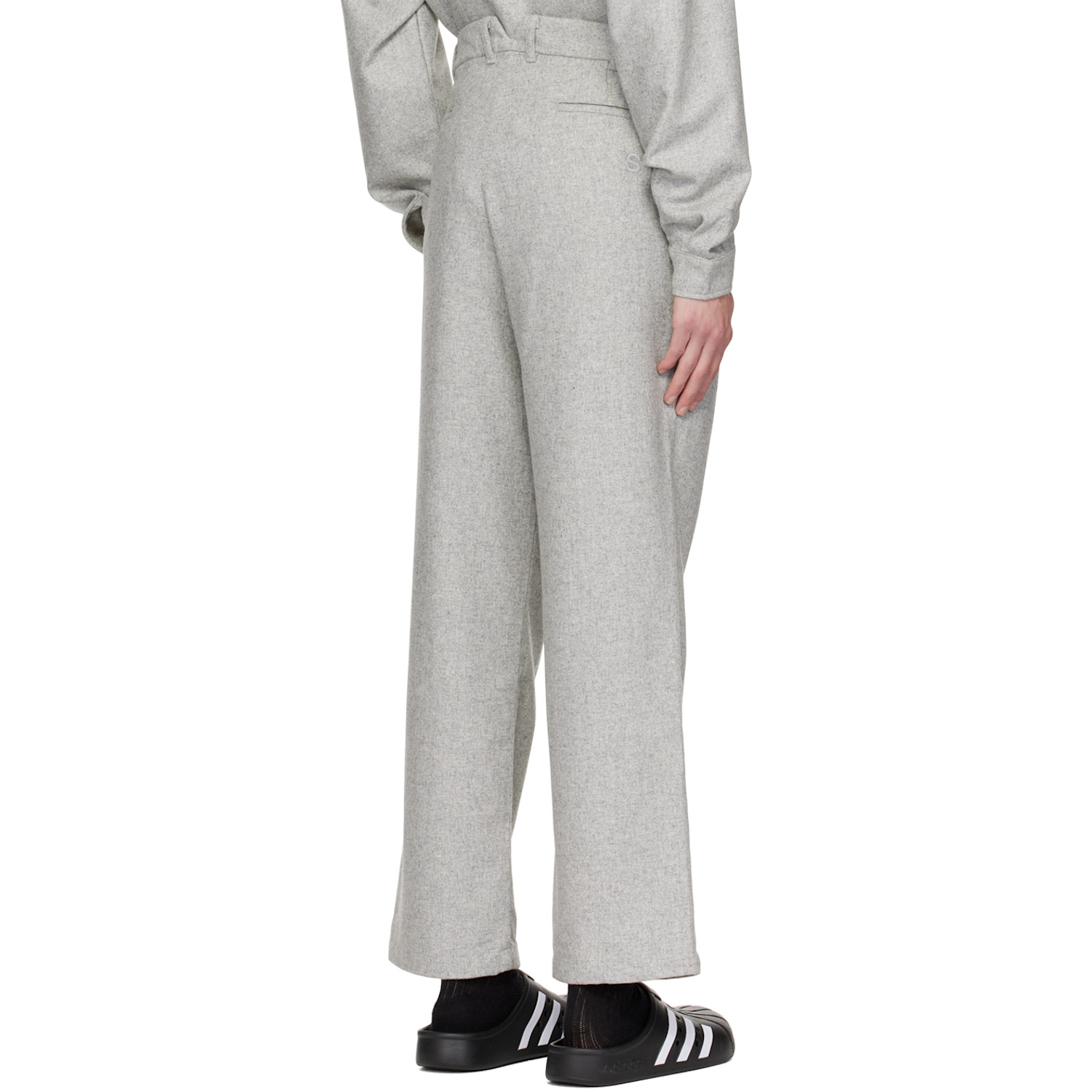  Saintwoods Gray Patch Trousers 