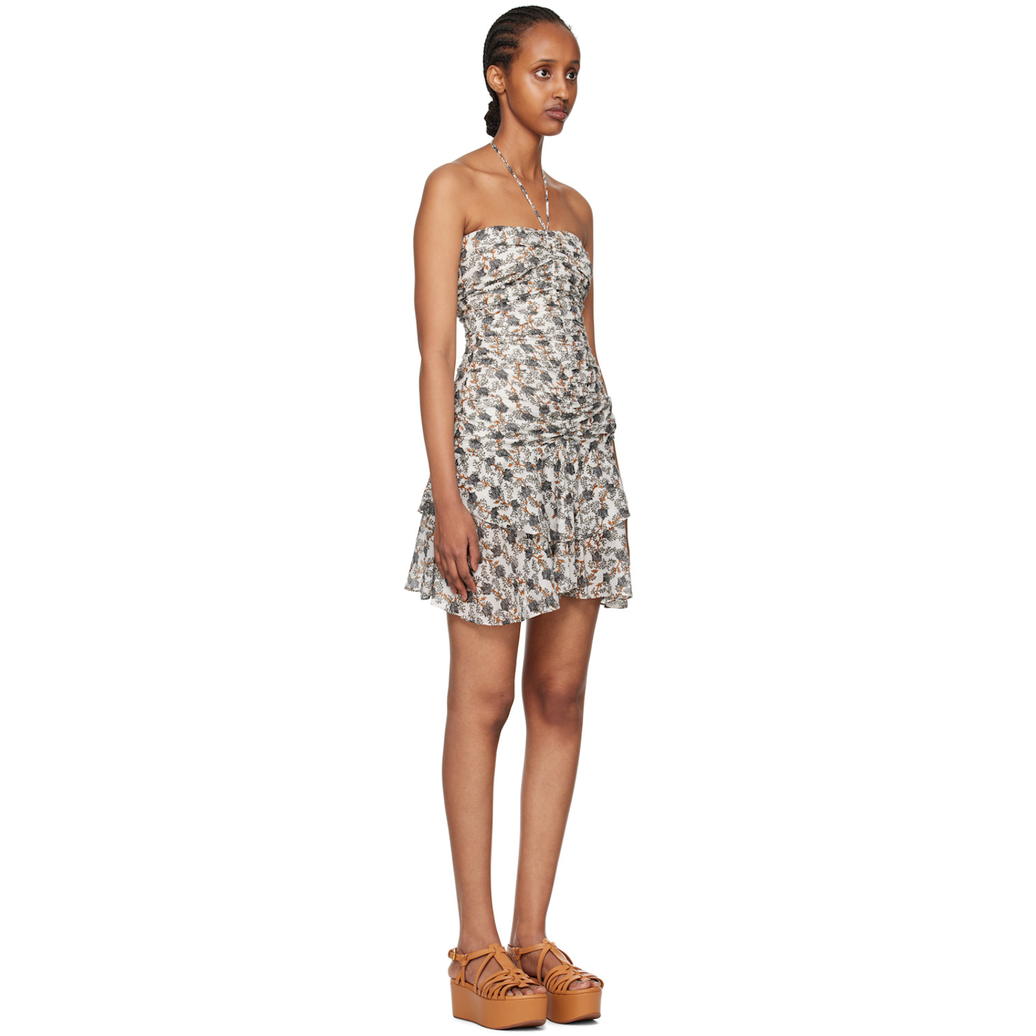  Isabel Marant Etoile White Ilanka Minidress 