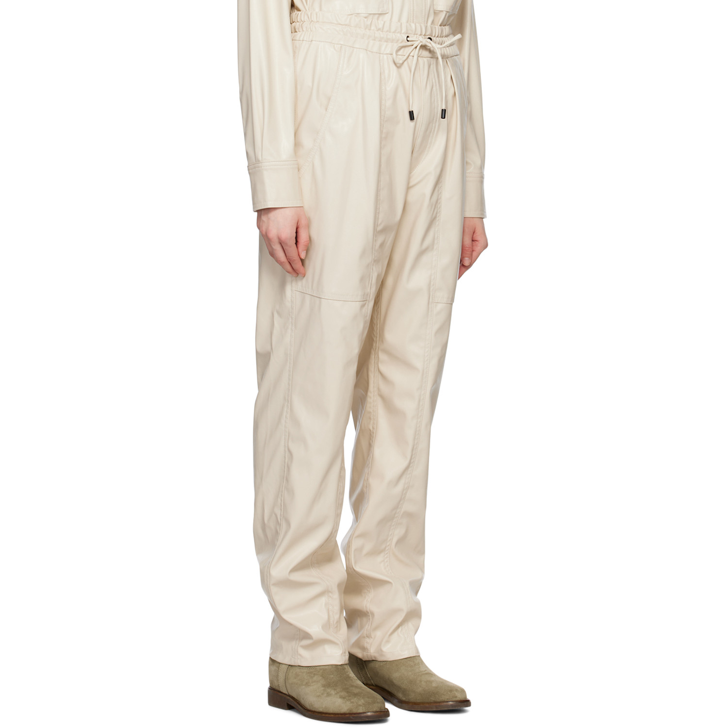  Isabel Marant Etoile Off-white Brina Trousers 