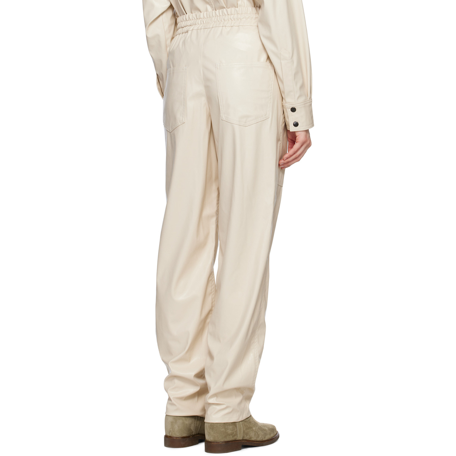  Isabel Marant Etoile Off-white Brina Trousers 