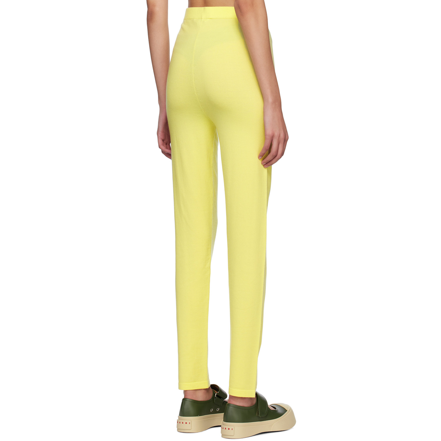  Studio Nicholson Yellow Forta Leggings 