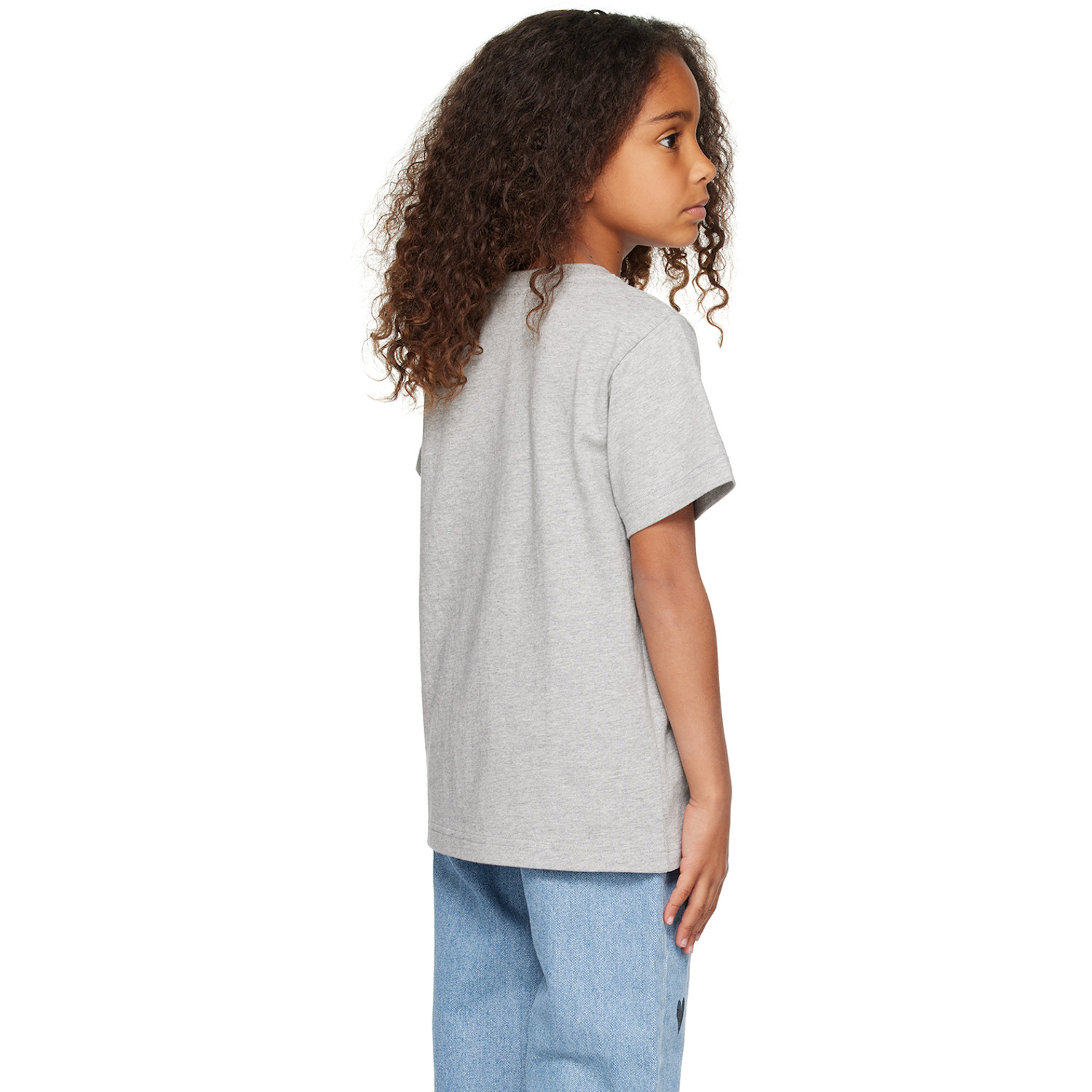  KimhĒkim Kids White 'universe' T-shirt 