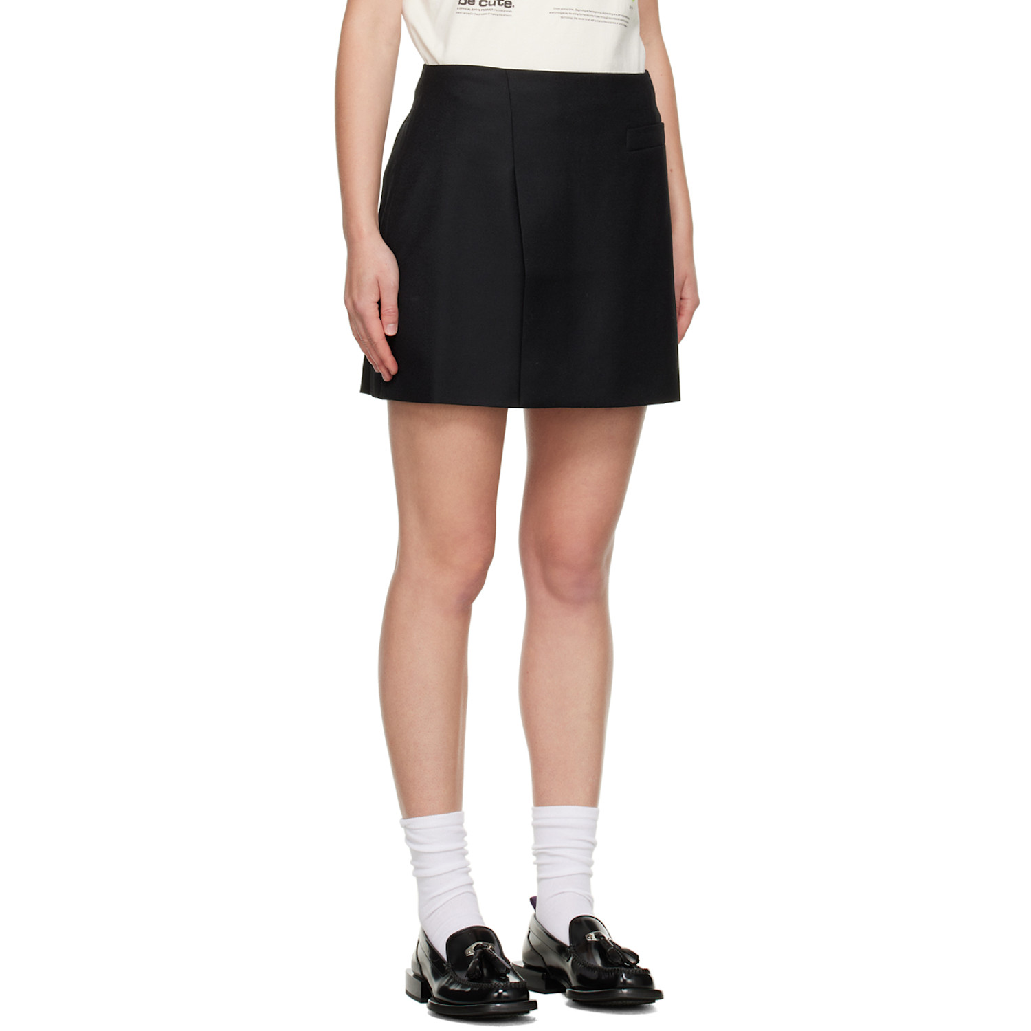  Eytys Black Dawn Miniskirt 