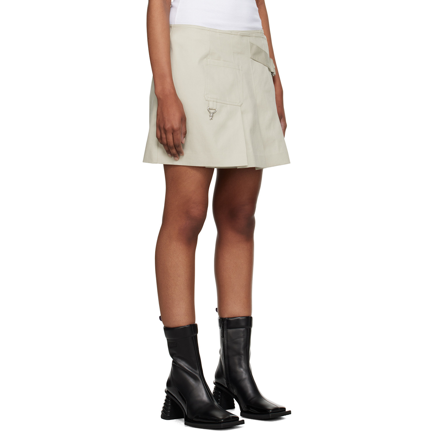  Eytys Off-white Clove Miniskirt 