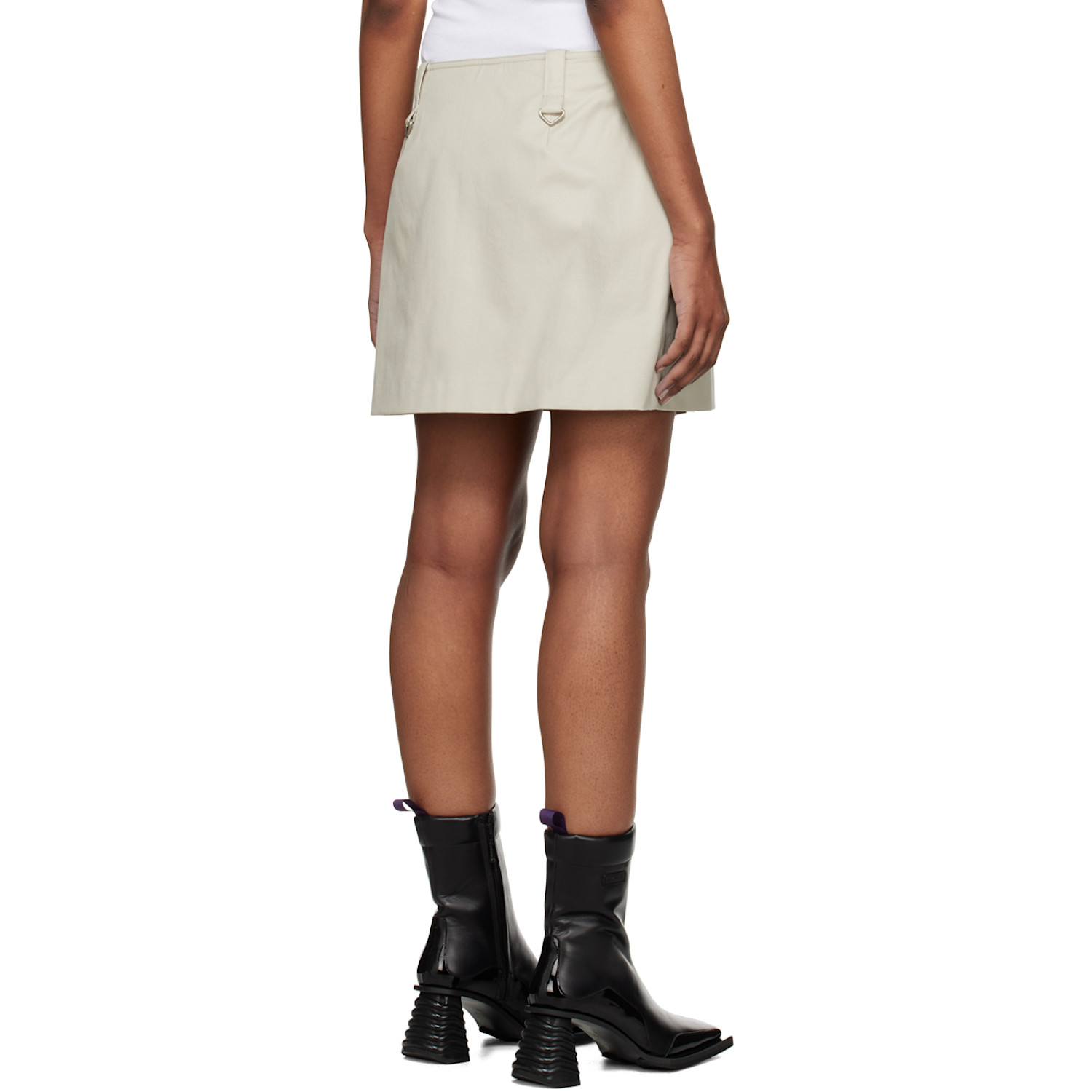  Eytys Off-white Clove Miniskirt 