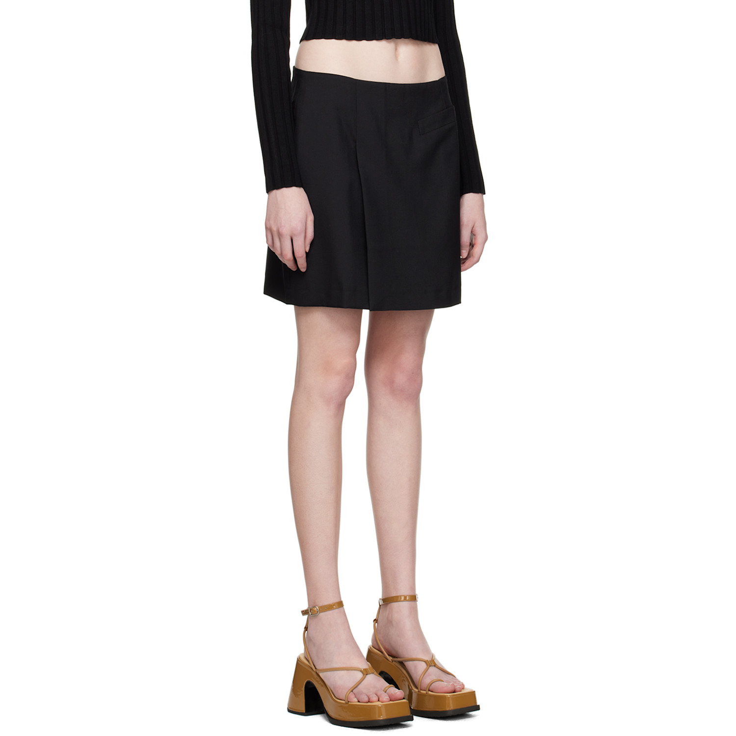  Eytys Black Dawn Miniskirt 