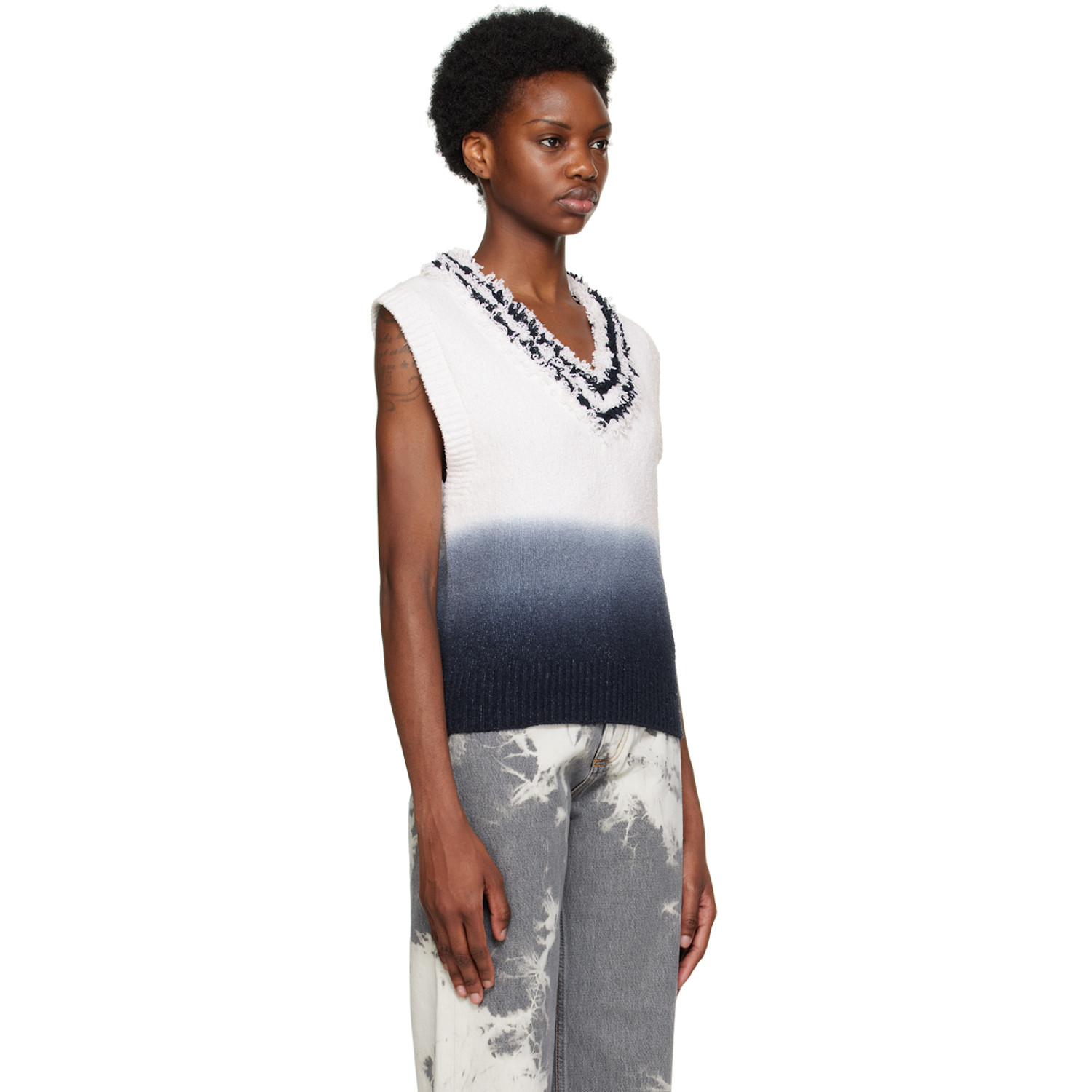  Eytys White Onassis Vest 