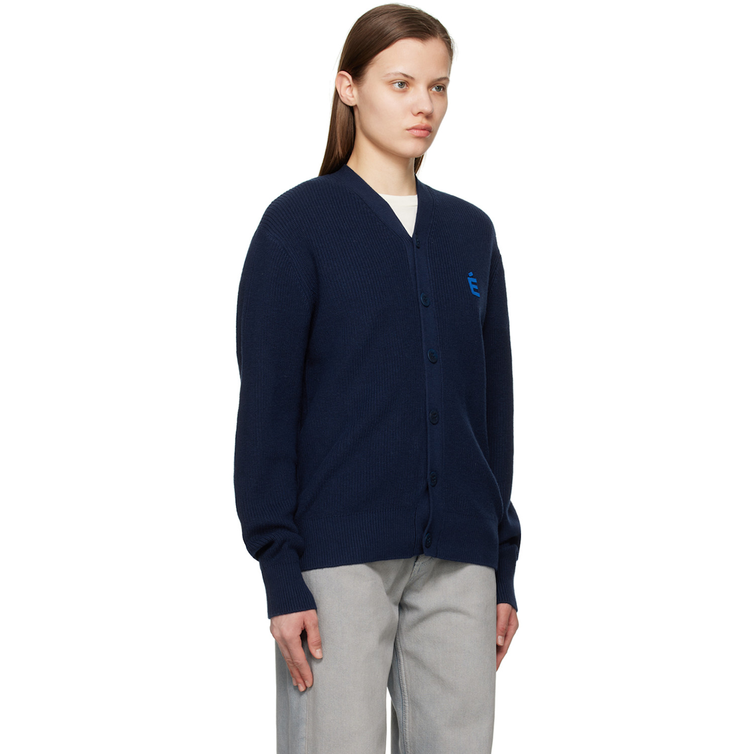 études Navy Boris Cardigan 
