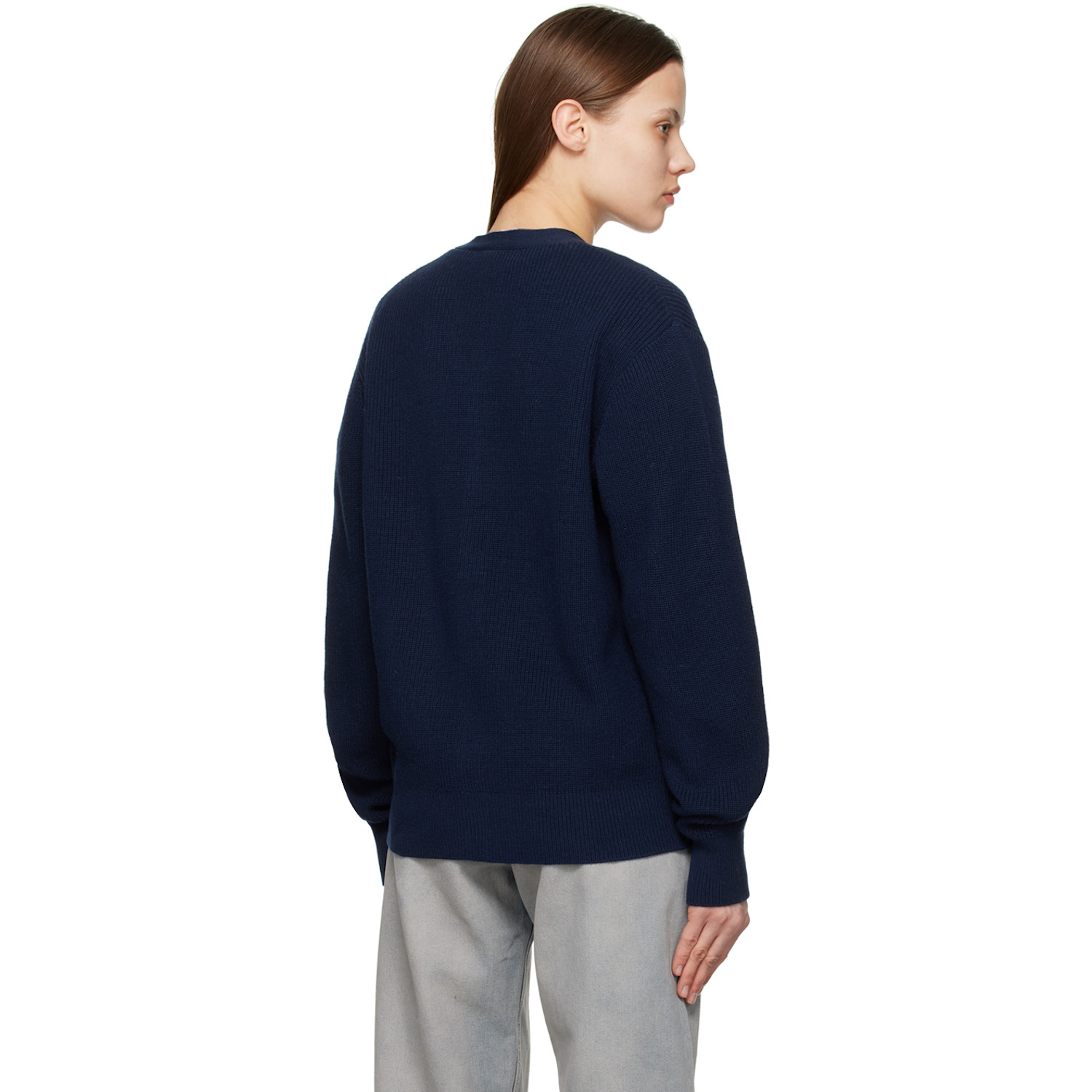  études Navy Boris Cardigan 