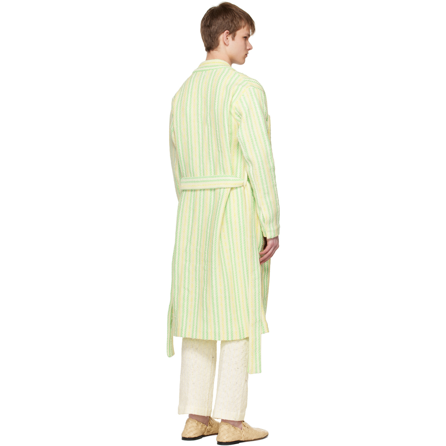  Young N Sang Yellow Stripe Robe 