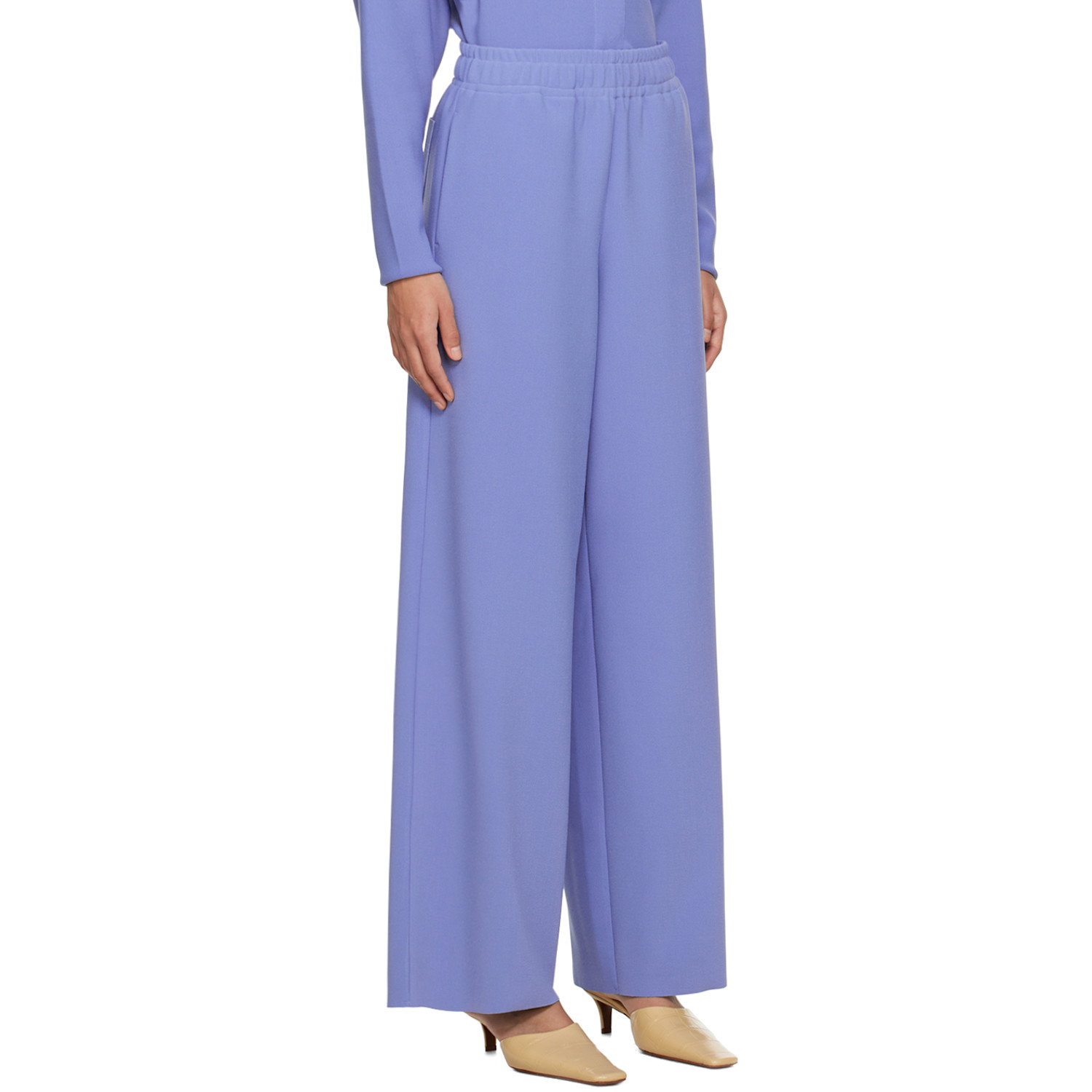  Birrot Blue Drawstring Trousers 