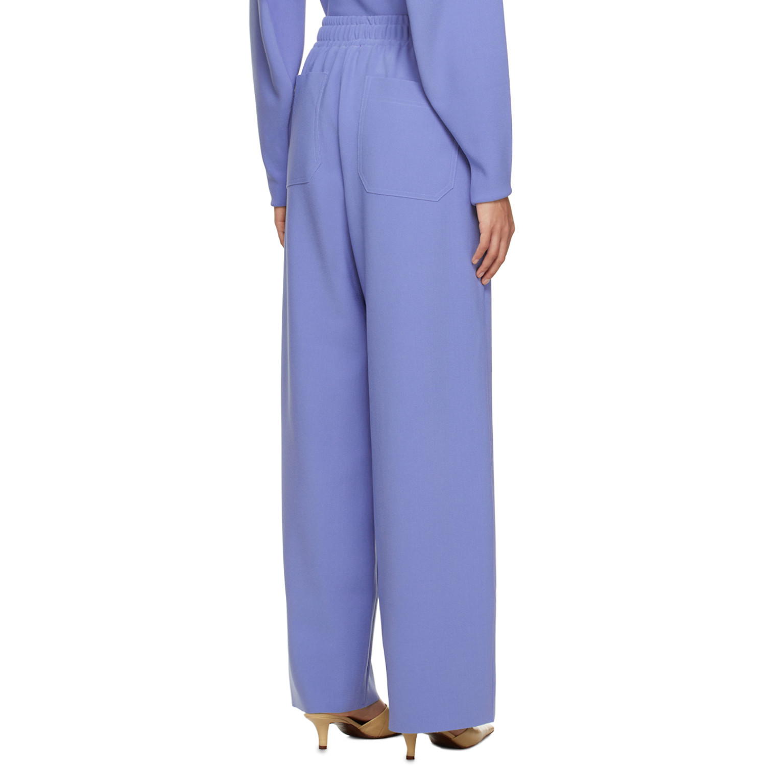  Birrot Blue Drawstring Trousers 