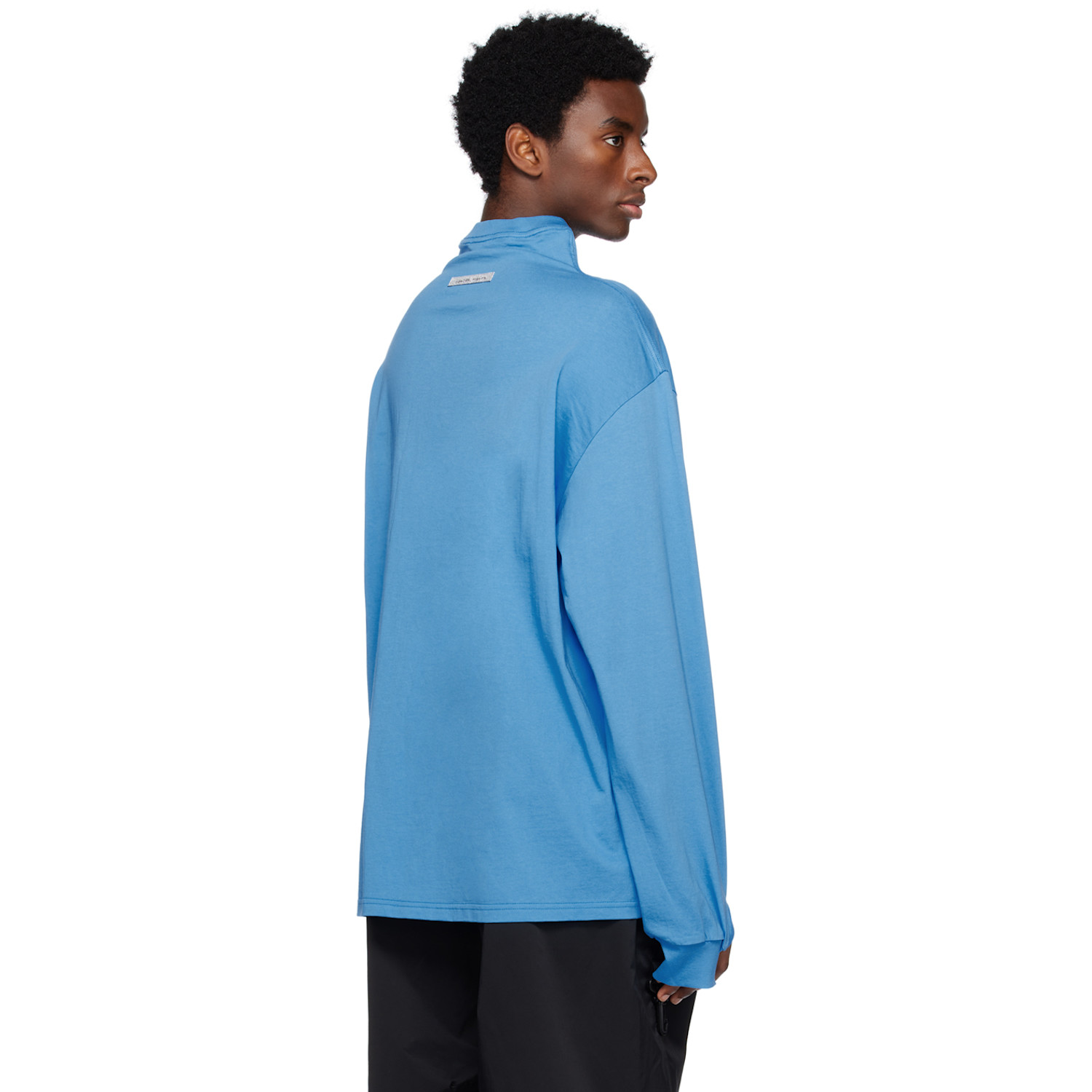  99%is- Blue Myeoksal Long Sleeve T-shirt 