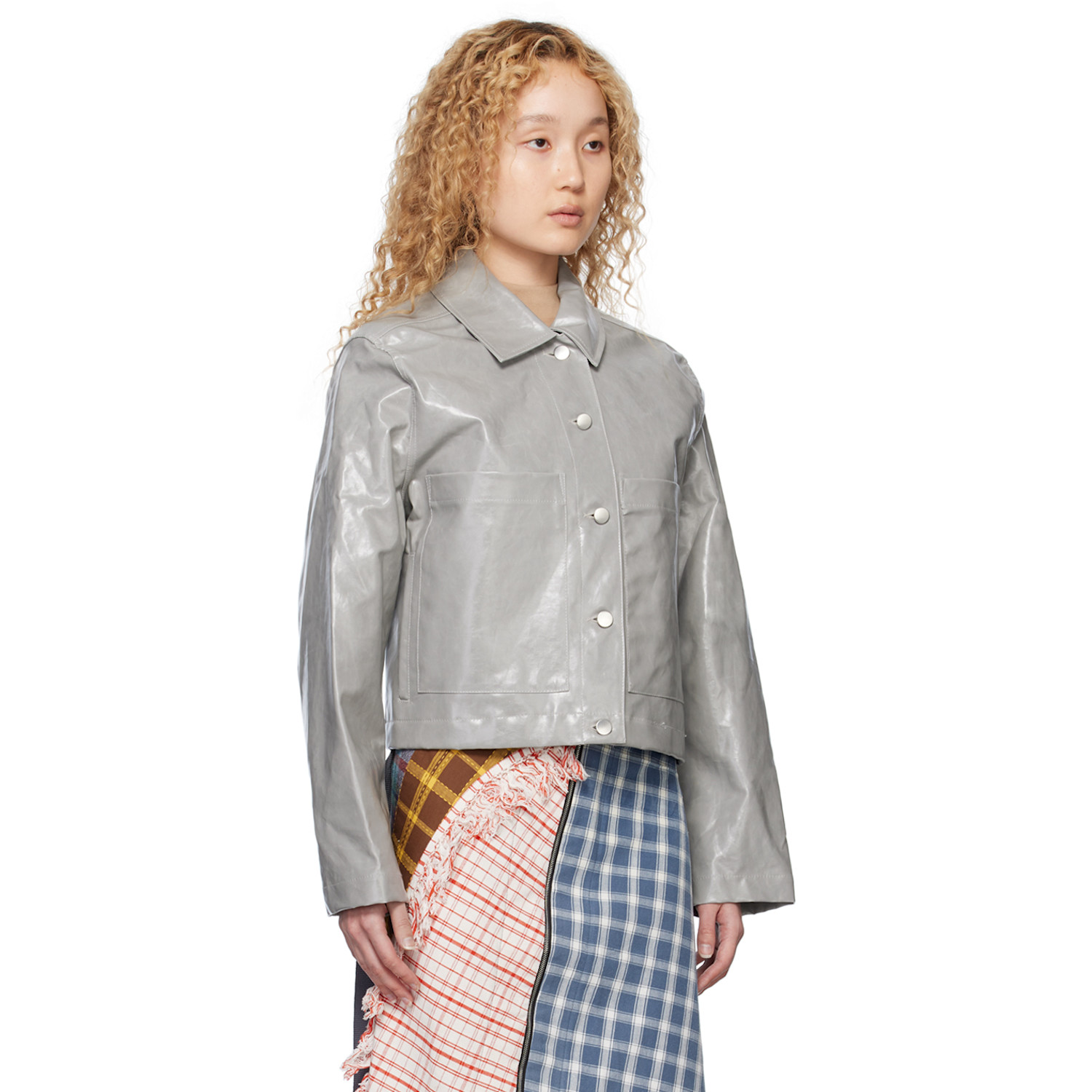  Song For The Mute Ssense Exclusive Gray Jacket 