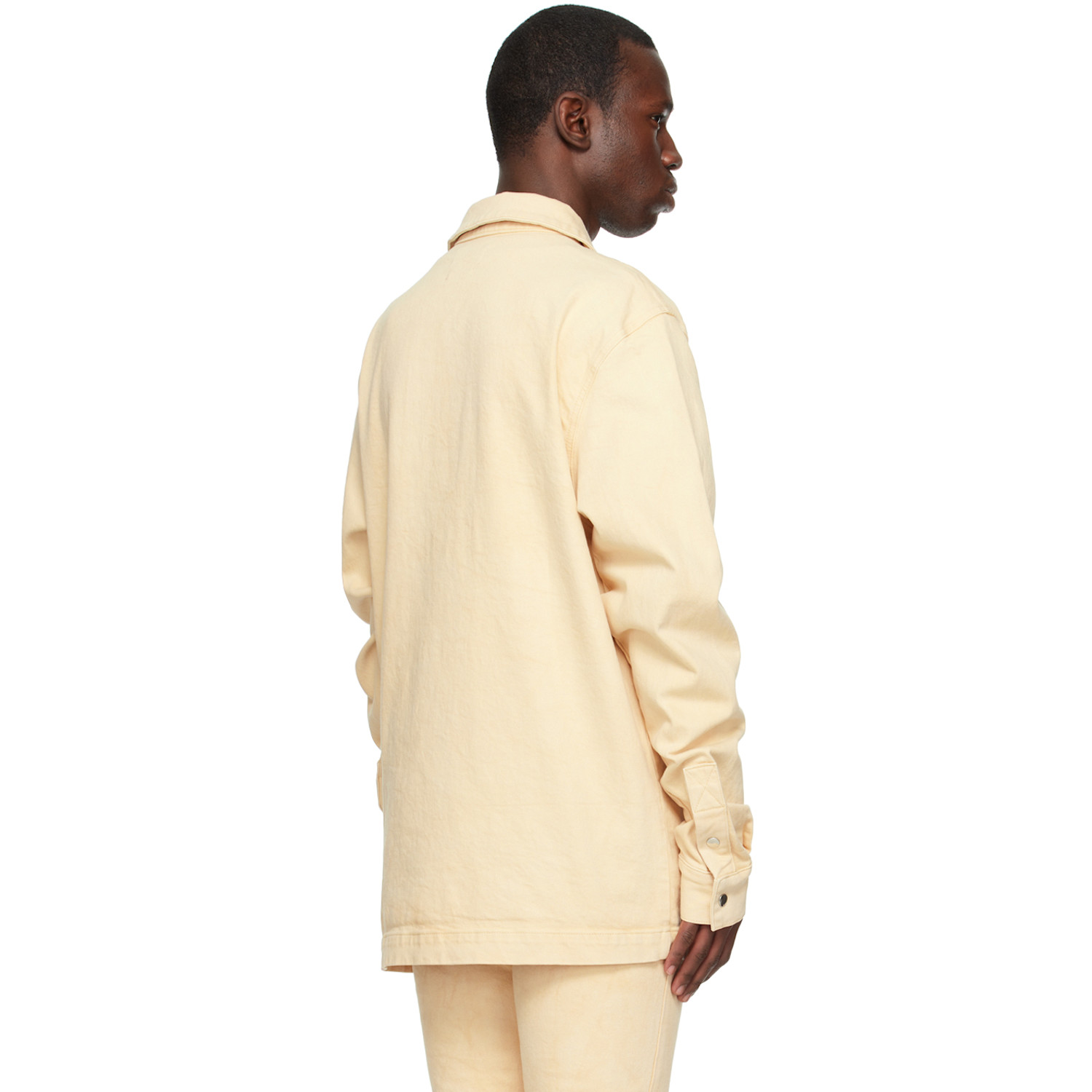  Rta Beige Samson Denim Shirt 