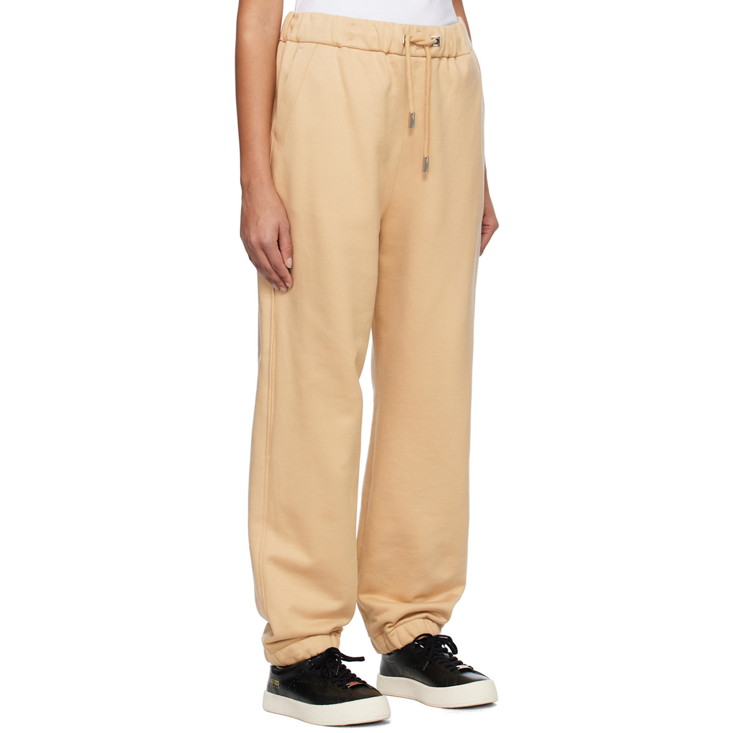  Wooyoungmi Beige Drawstring Lounge Pants 