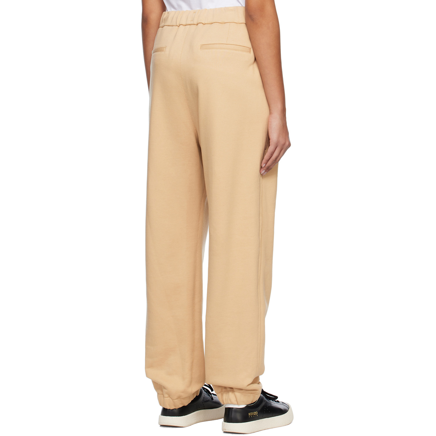  Wooyoungmi Beige Drawstring Lounge Pants 