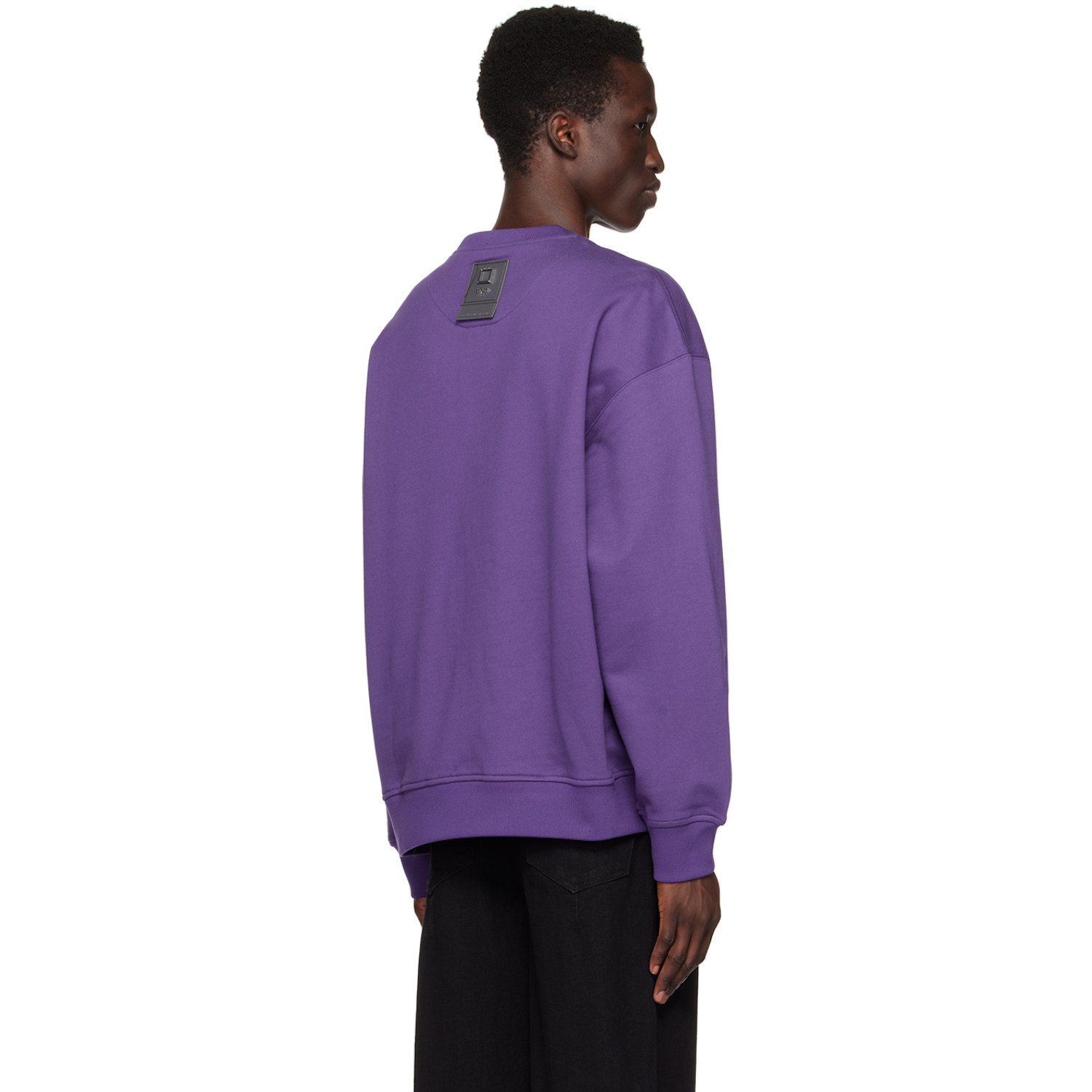  Wooyoungmi Purple Crewneck Sweatshirt 