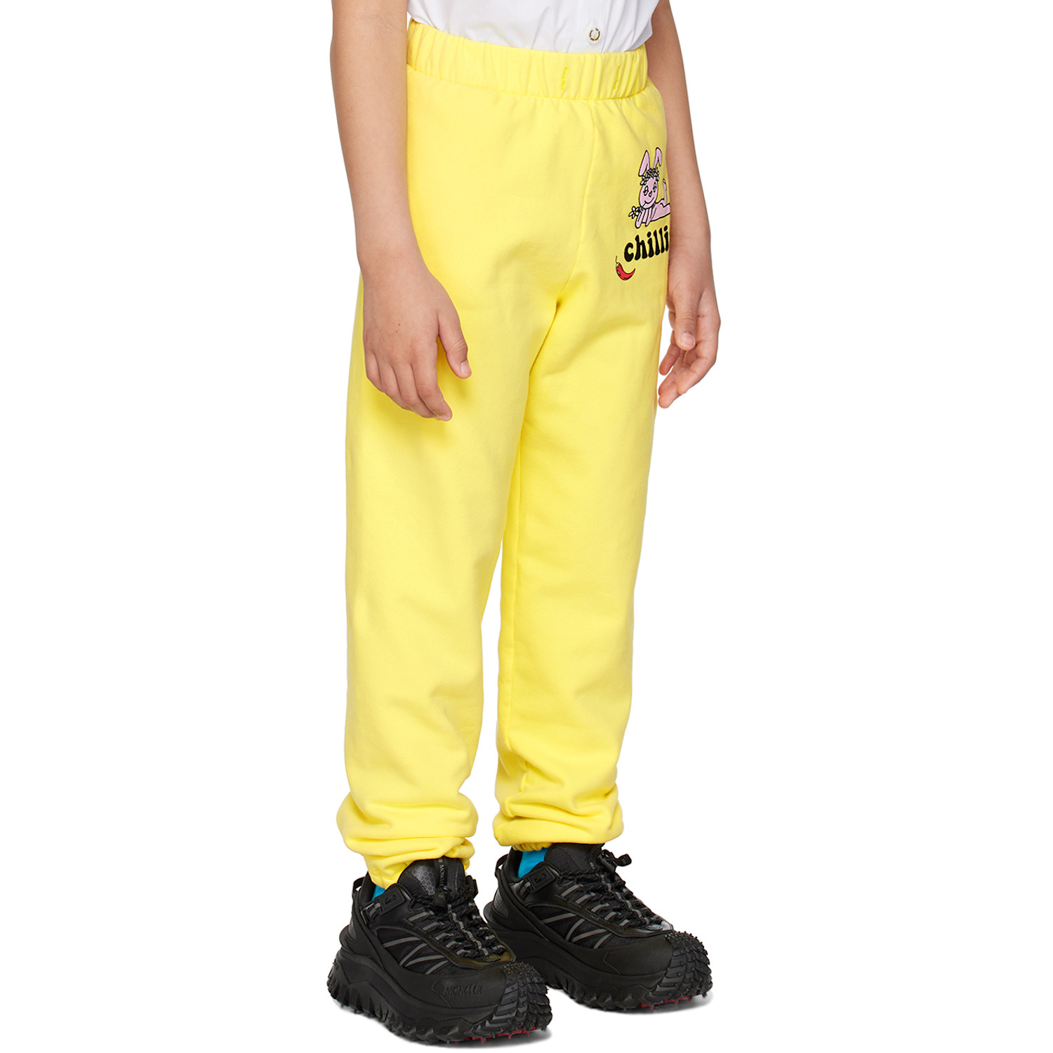  Nzkidzzz Kids Yellow 'chillin' Lounge Pants 