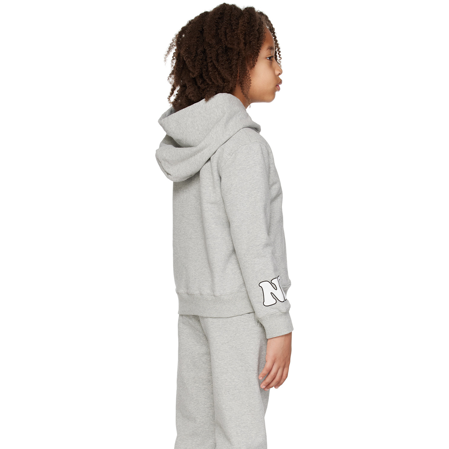  Nzkidzzz Kids Gray 'chillin' Hoodie 