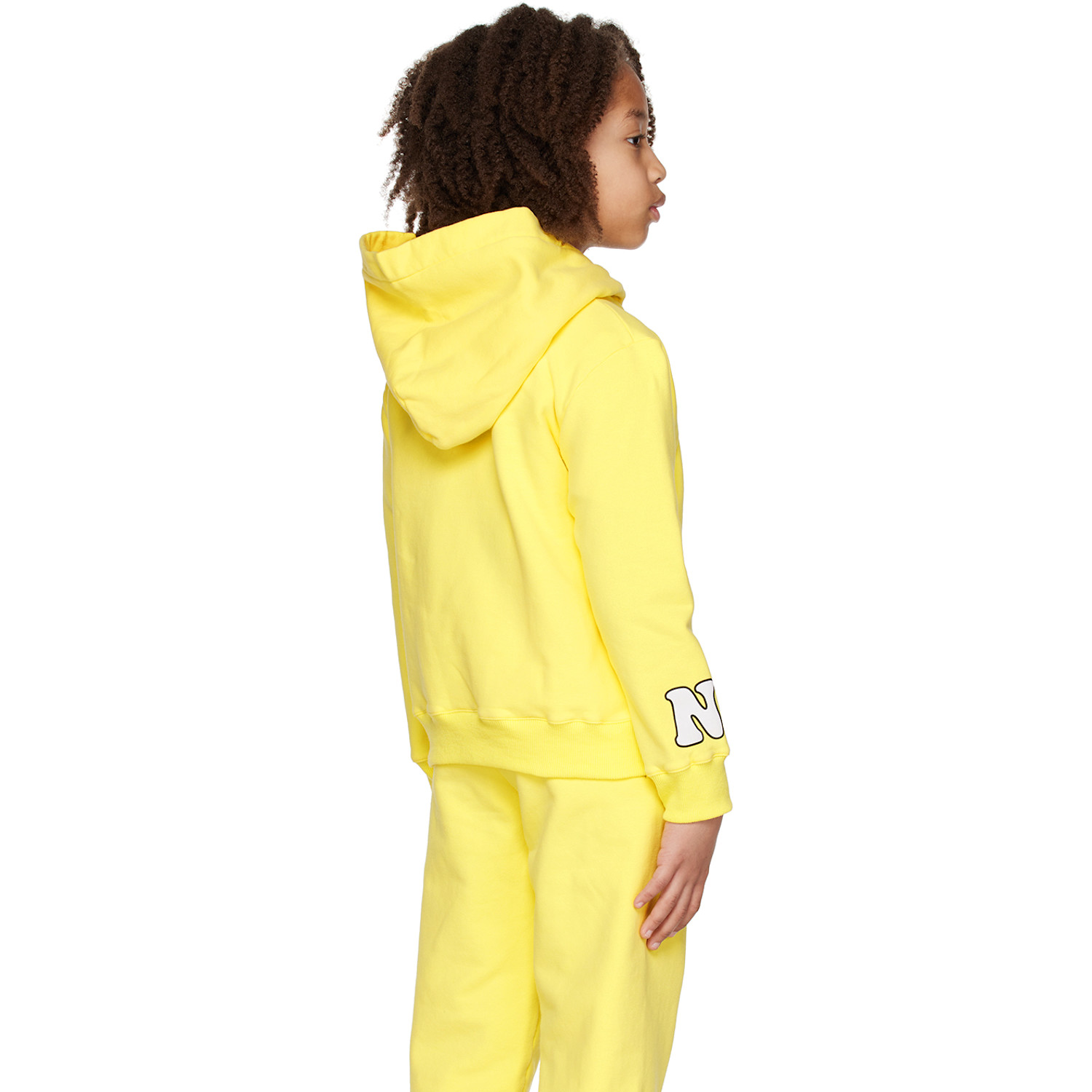  Nzkidzzz Kids Yellow 'chillin' Hoodie 