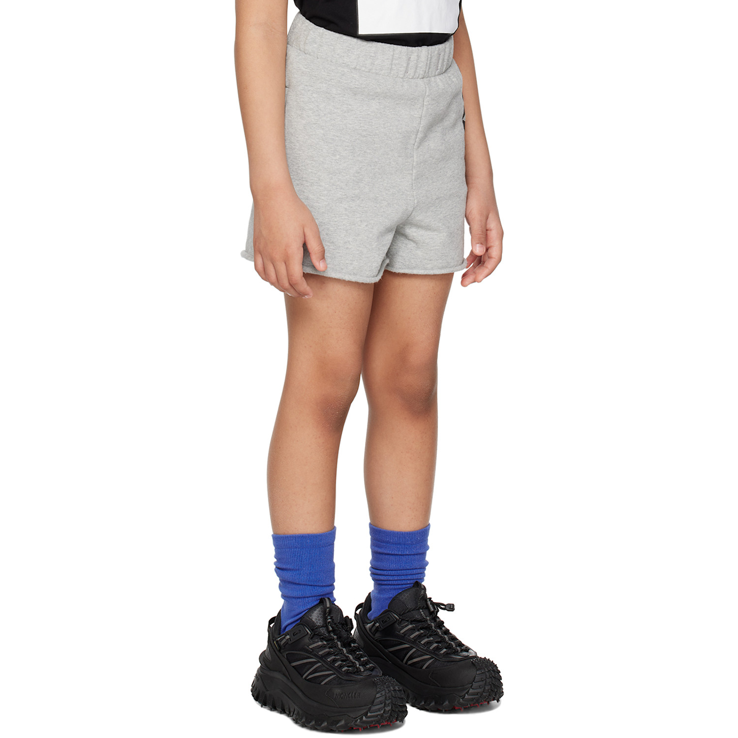  Nzkidzzz Kids Gray 'chillin' Shorts 