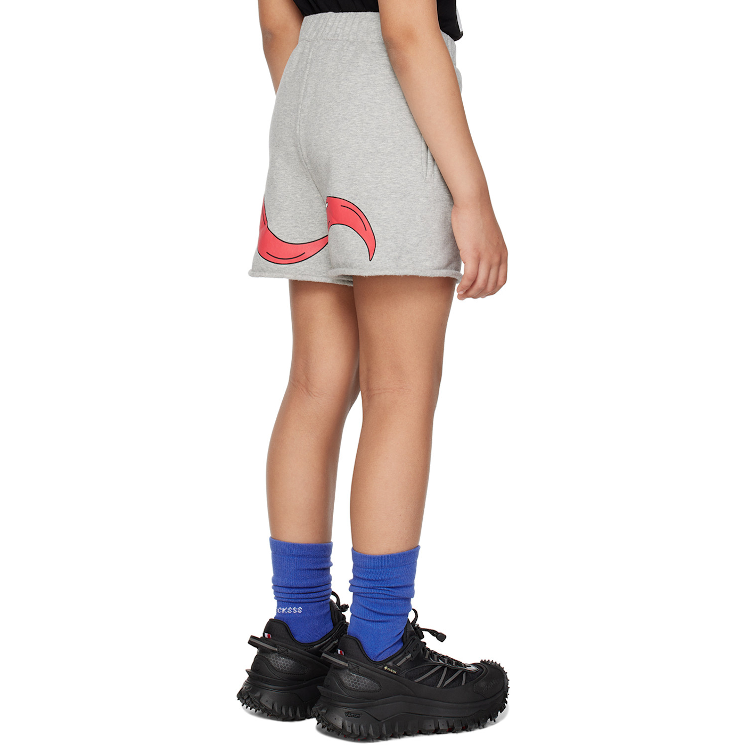  Nzkidzzz Kids Gray 'chillin' Shorts 