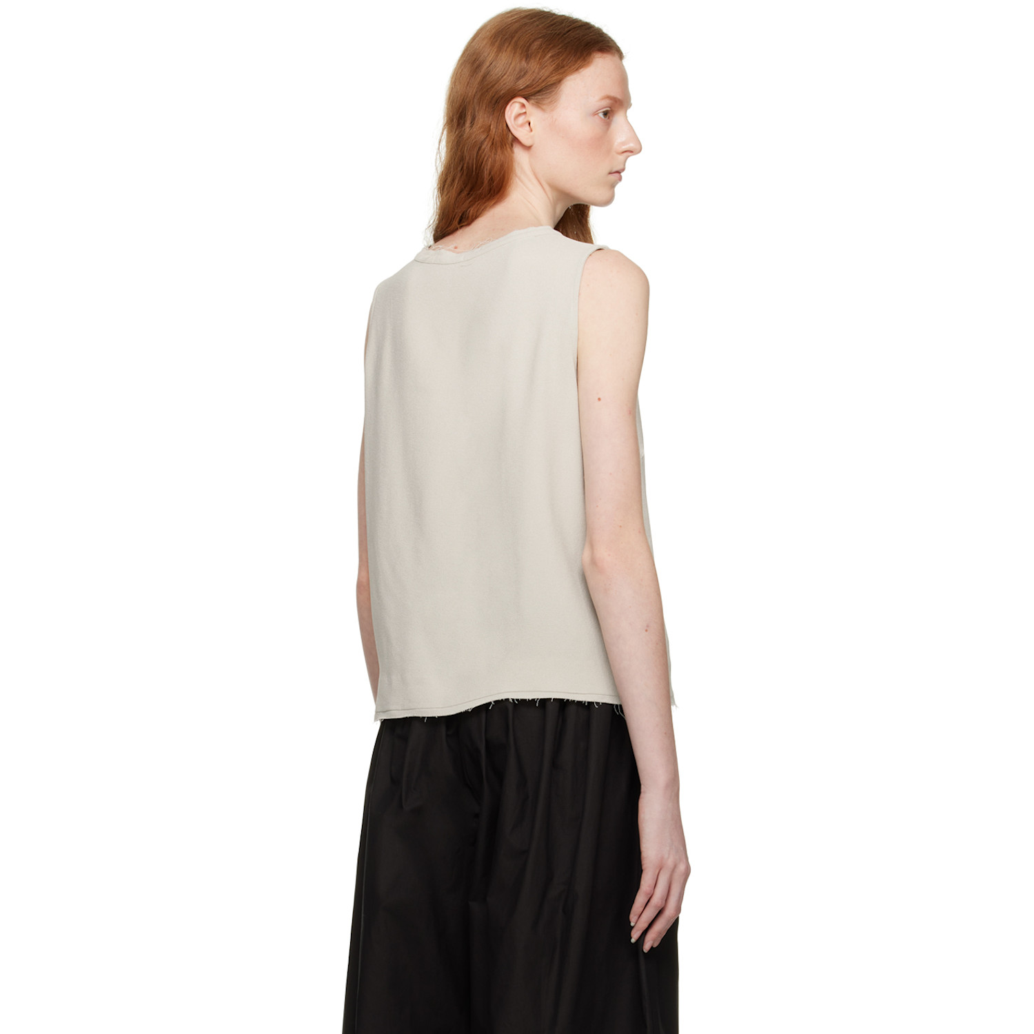  Bite Off-white Raw Tank Top 