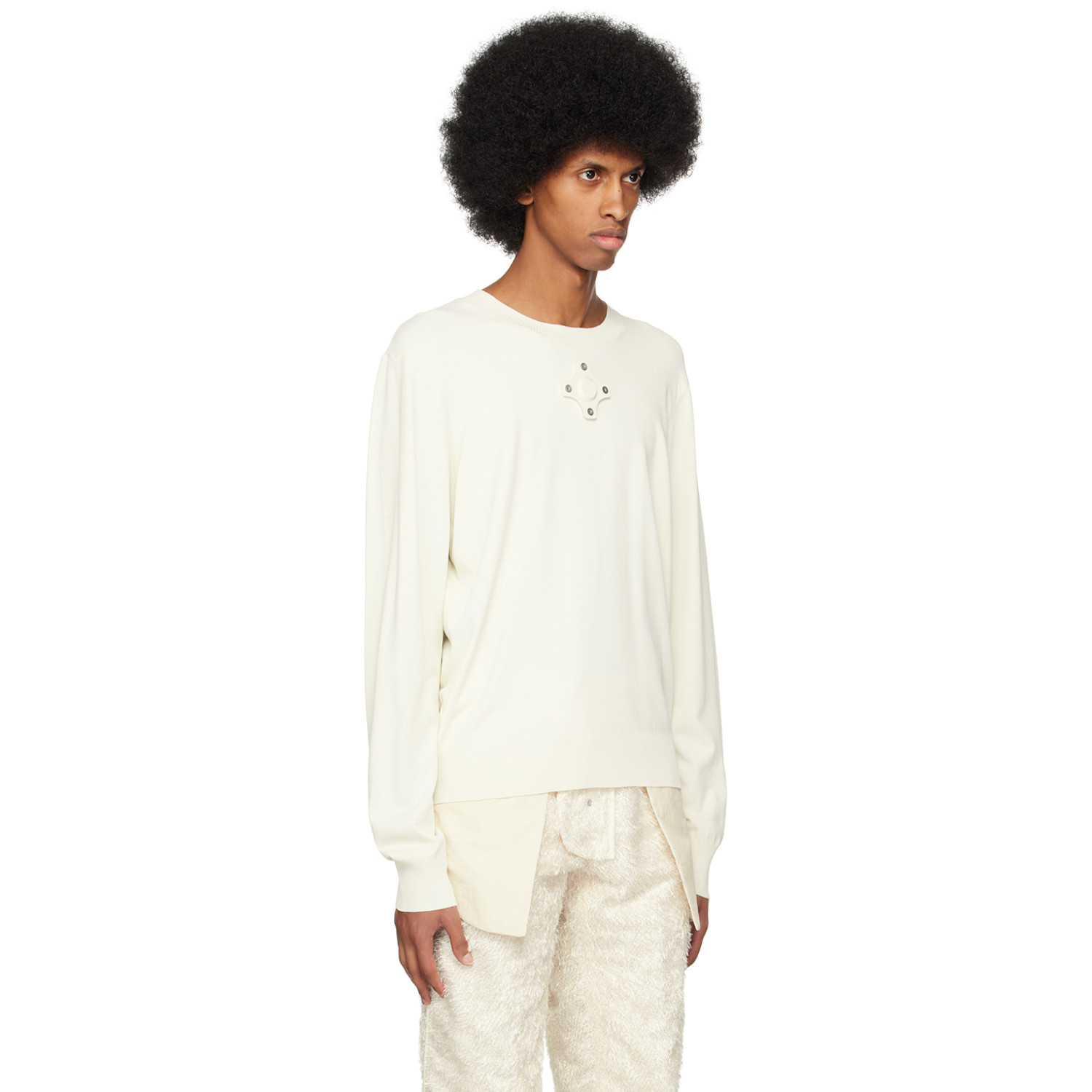  Craig Green Off-white Eyelet Sweater 