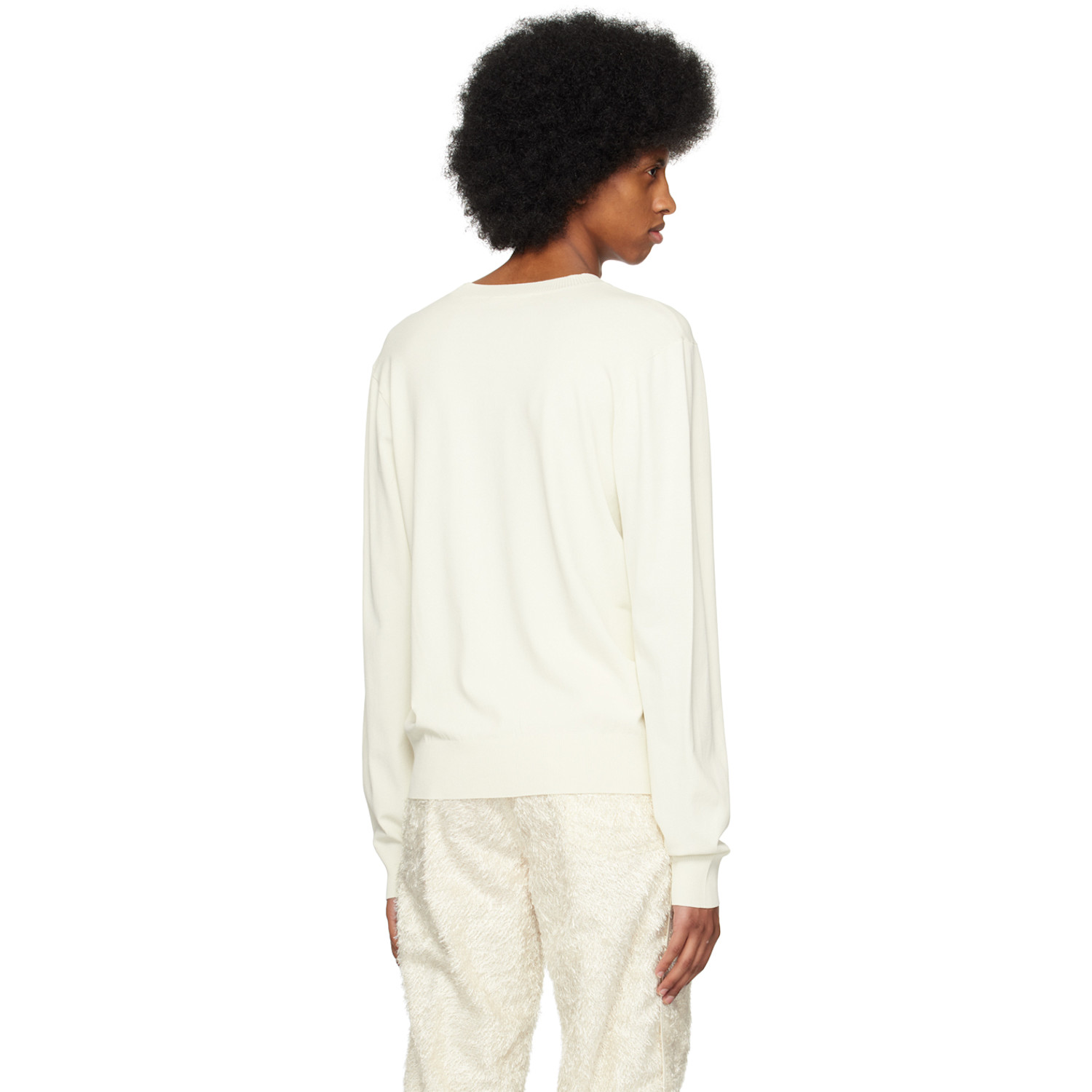  Craig Green Off-white Eyelet Sweater 