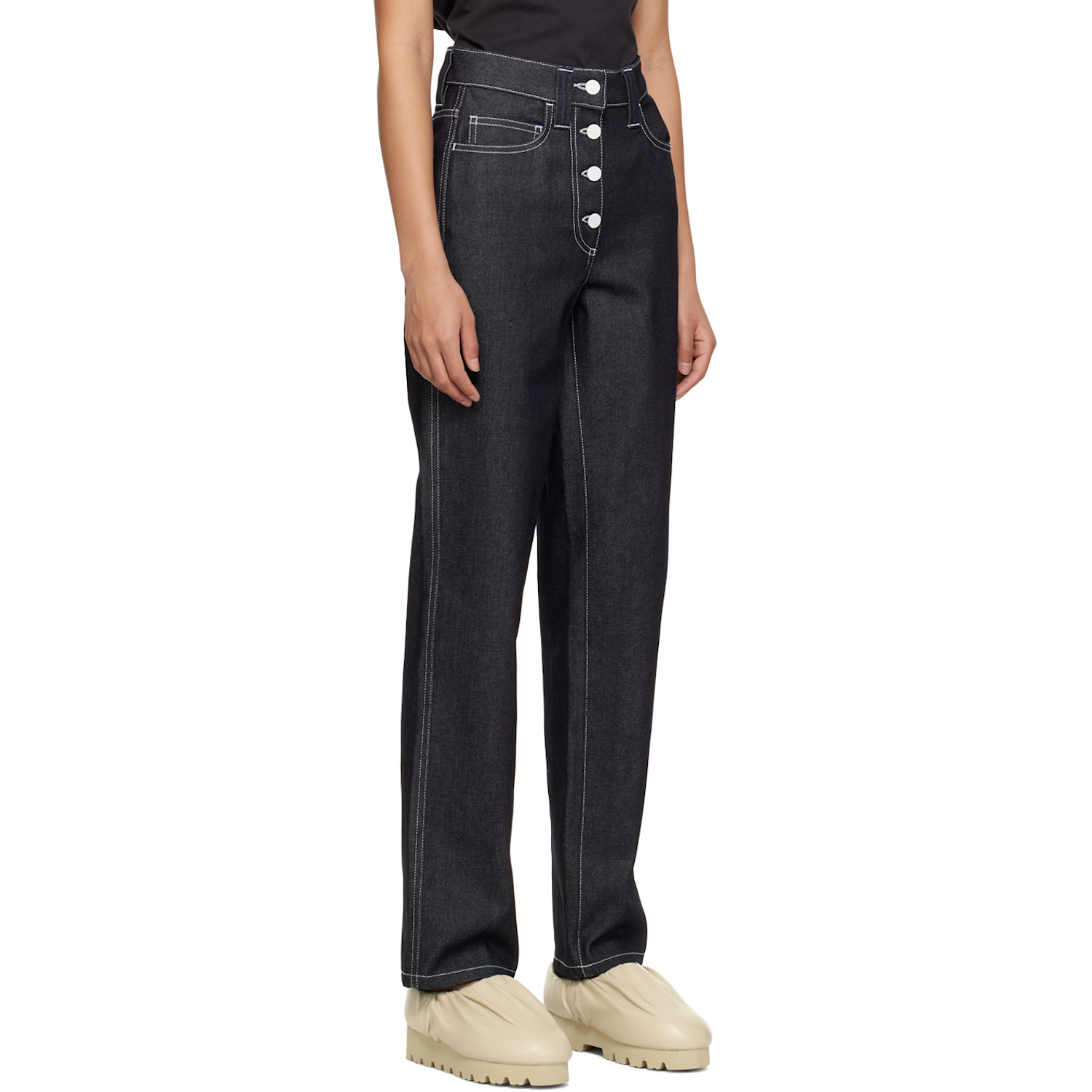  Sunnei Blue Belli Dentro Jeans 