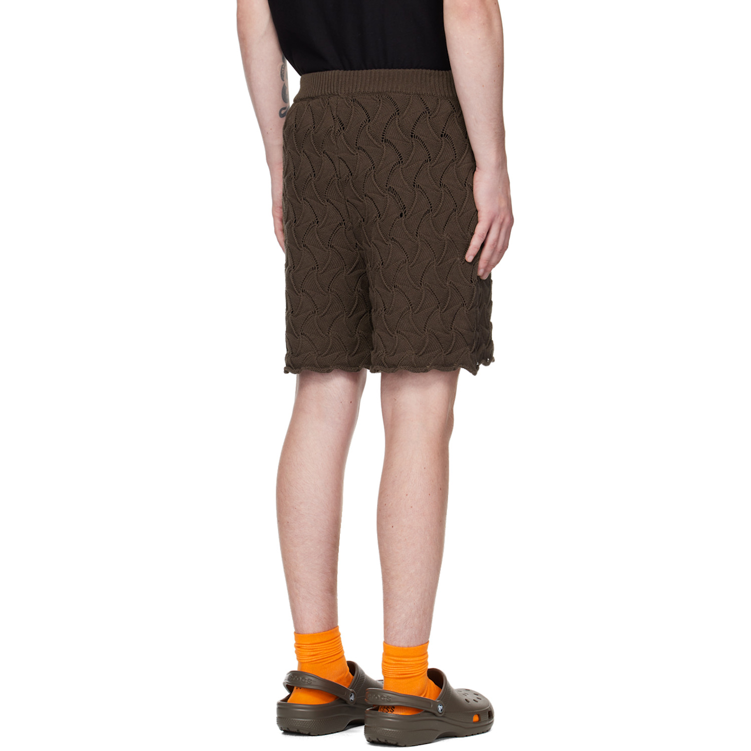  Robyn Lynch Brown Wave Shorts 