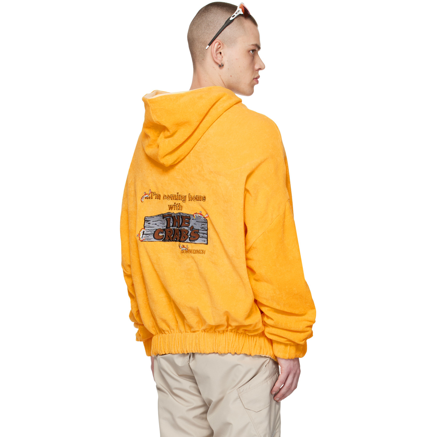  Robyn Lynch Yellow Reversible Hoodie 