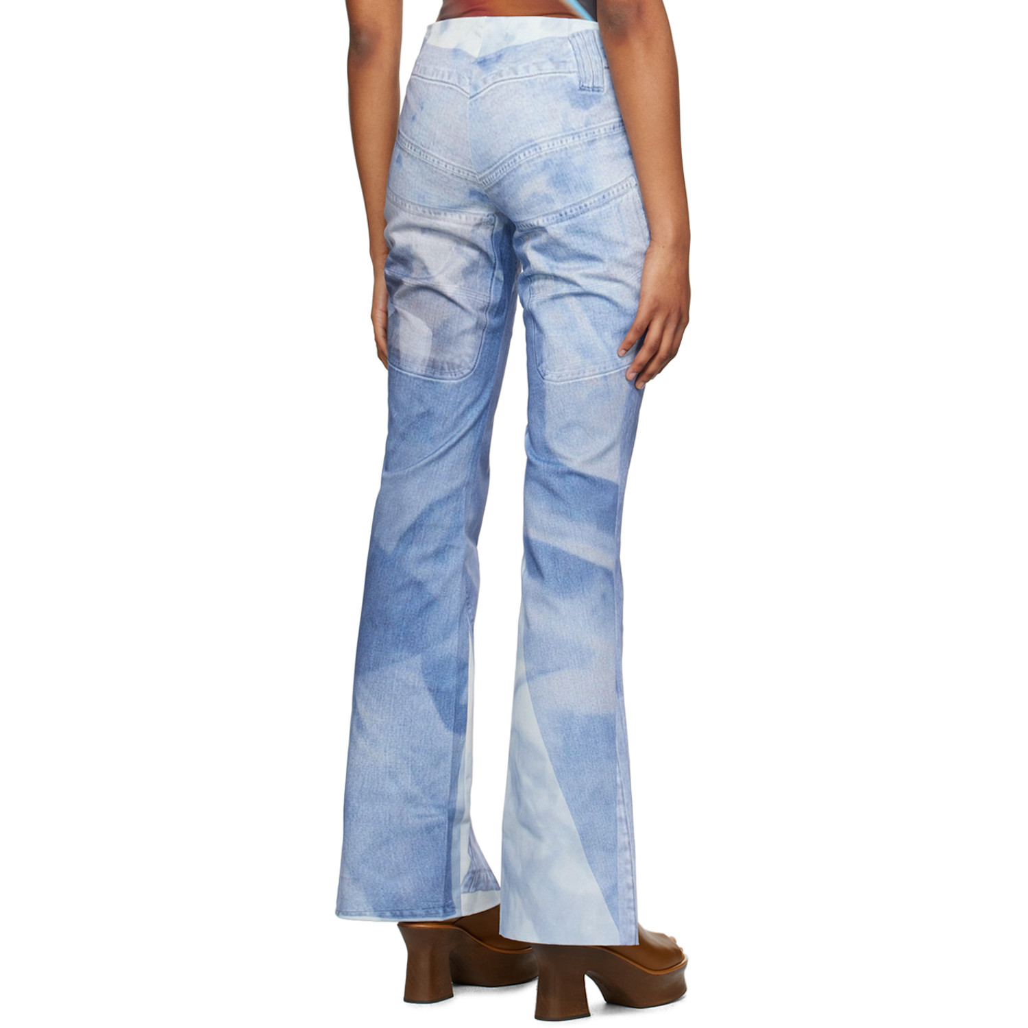  Elliss Blue Handy Jean Print Jeans 