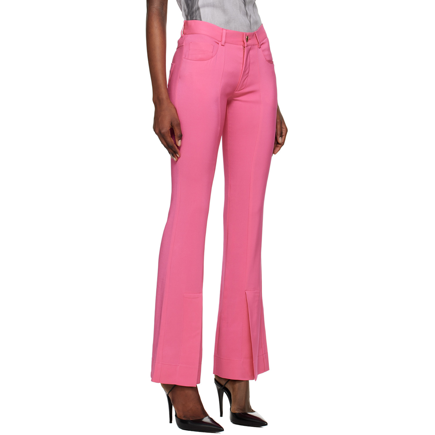  Marco Rambaldi Pink Vented Trousers 