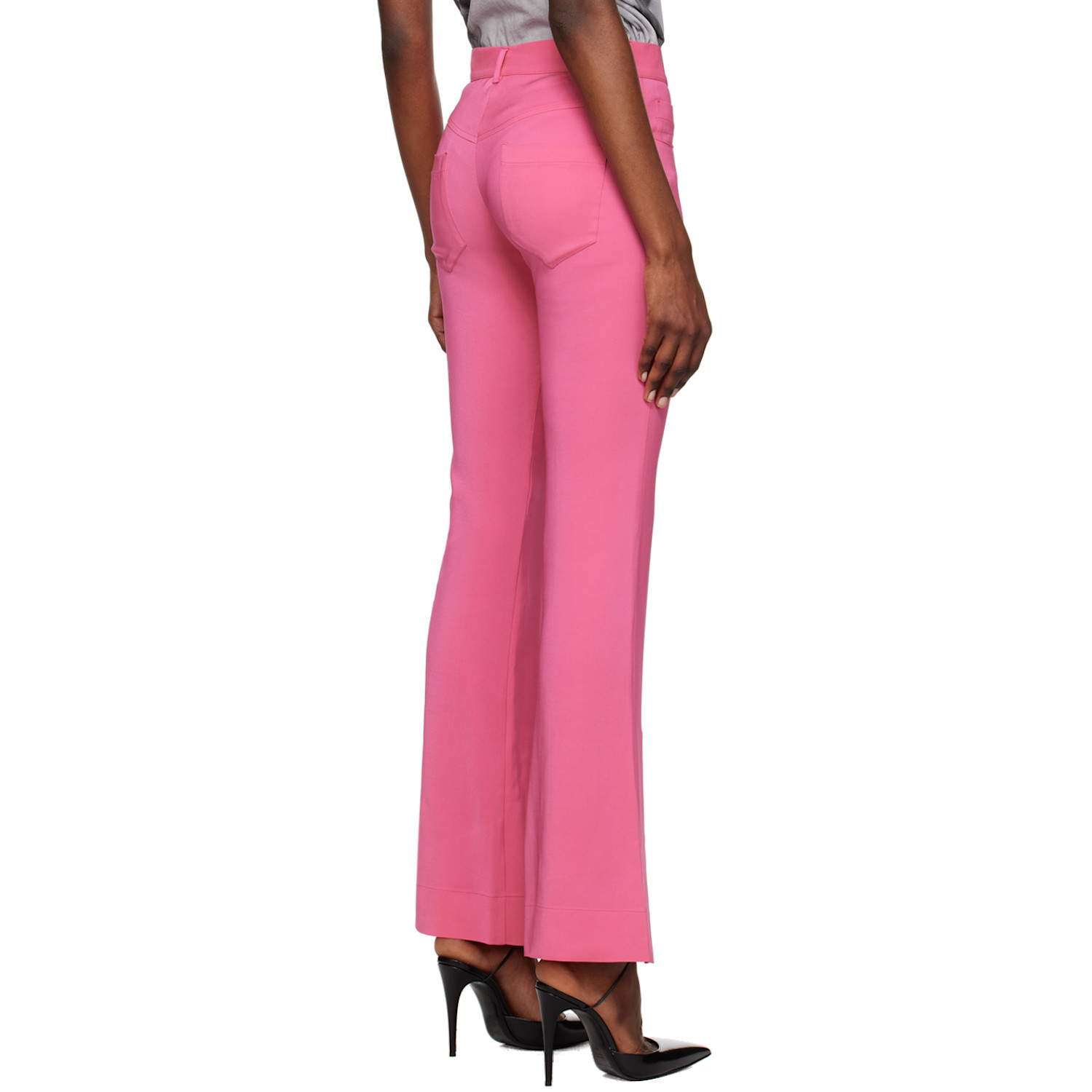  Marco Rambaldi Pink Vented Trousers 