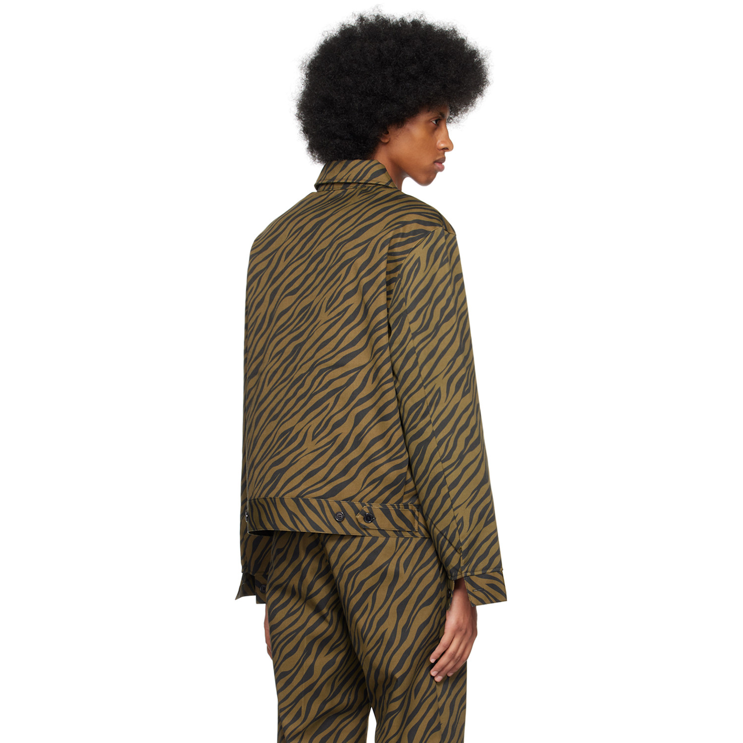  Noon Goons Green & Black Fastplant Jacket 