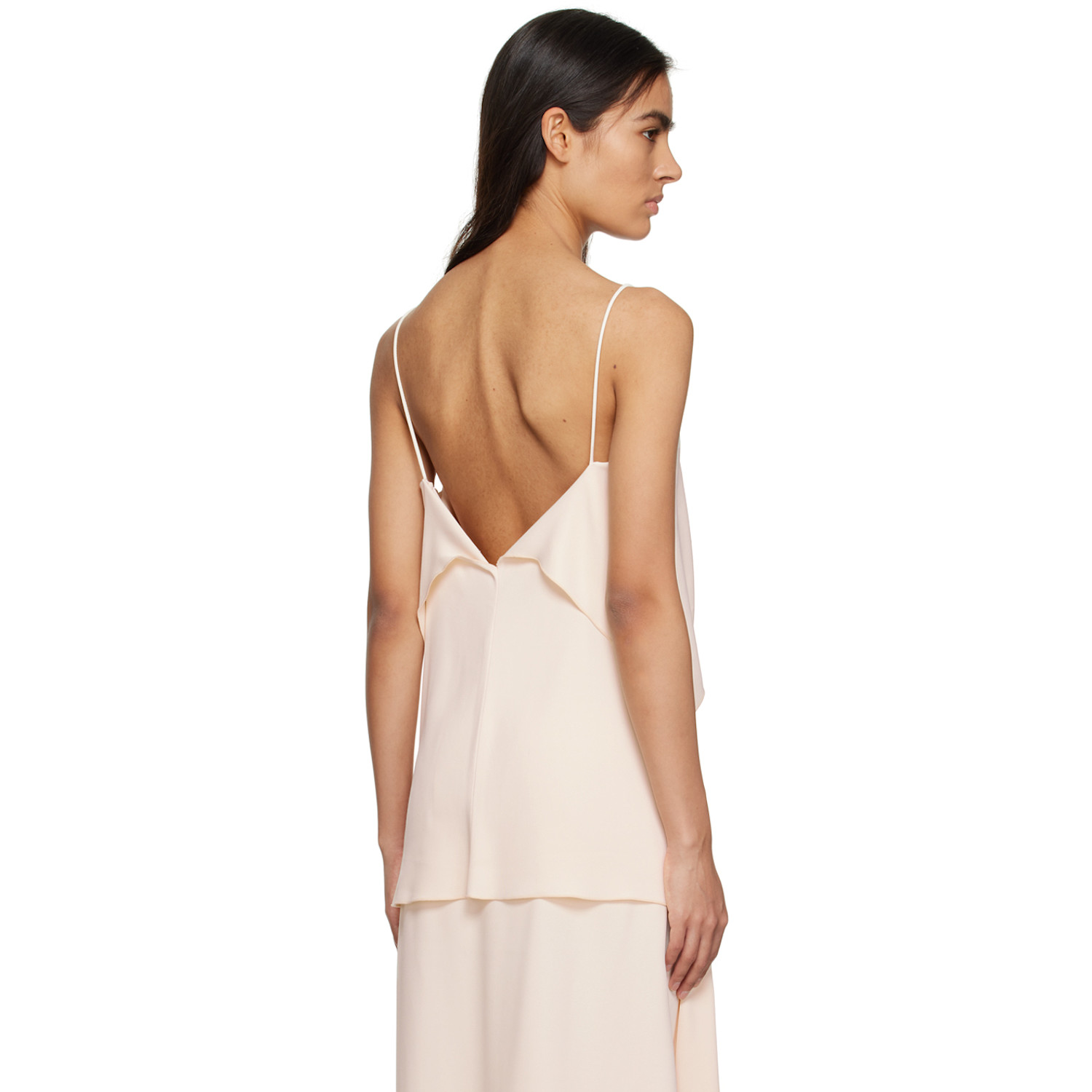  Toteme Pink Layered Tank Top 