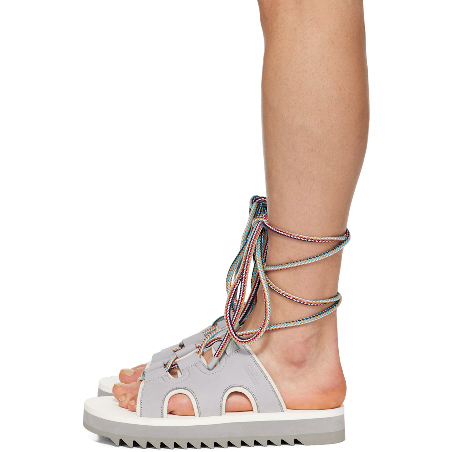  Suicoke Gray Ray-ab Sandals 