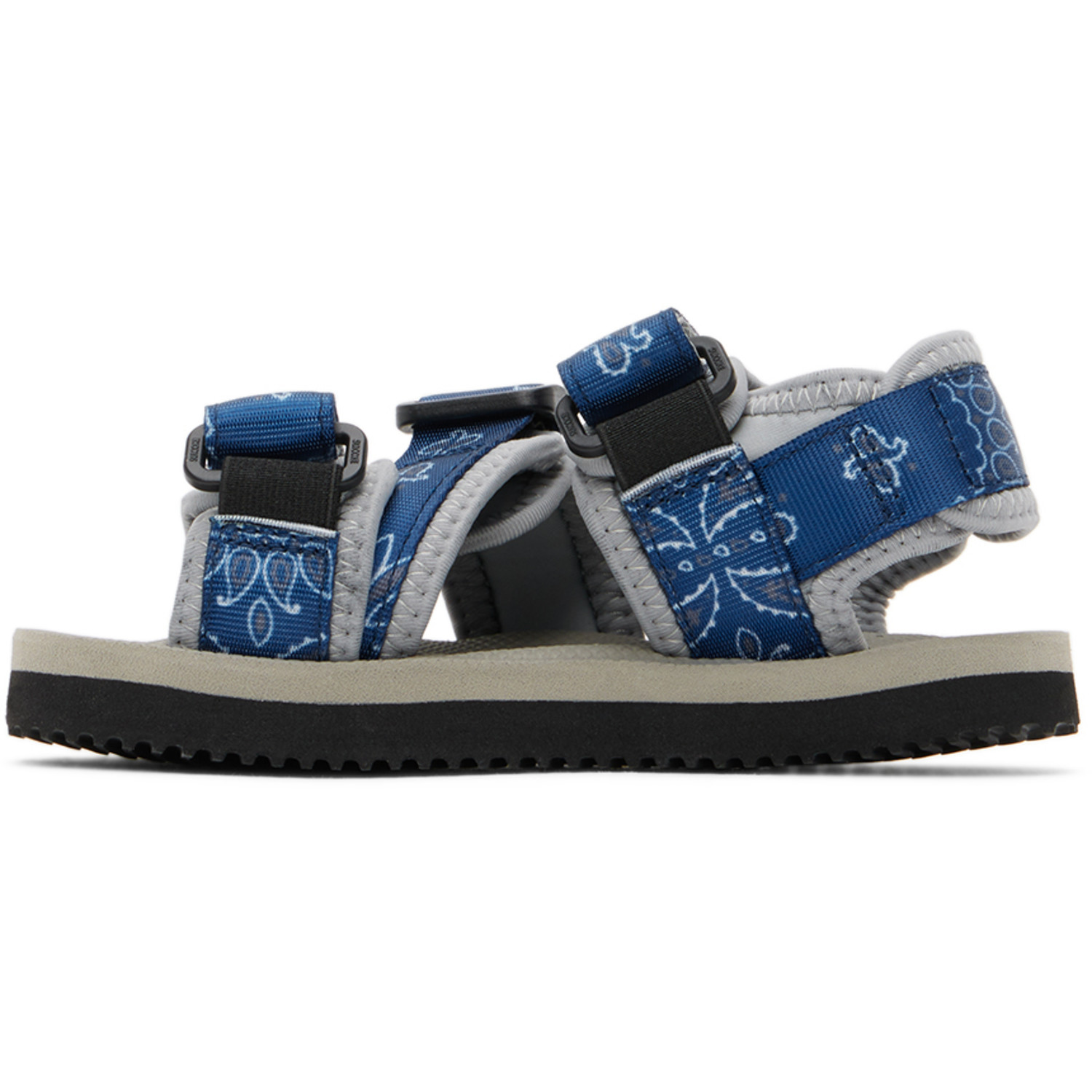  Suicoke Kids Navy & Gray Kisee Sandals 