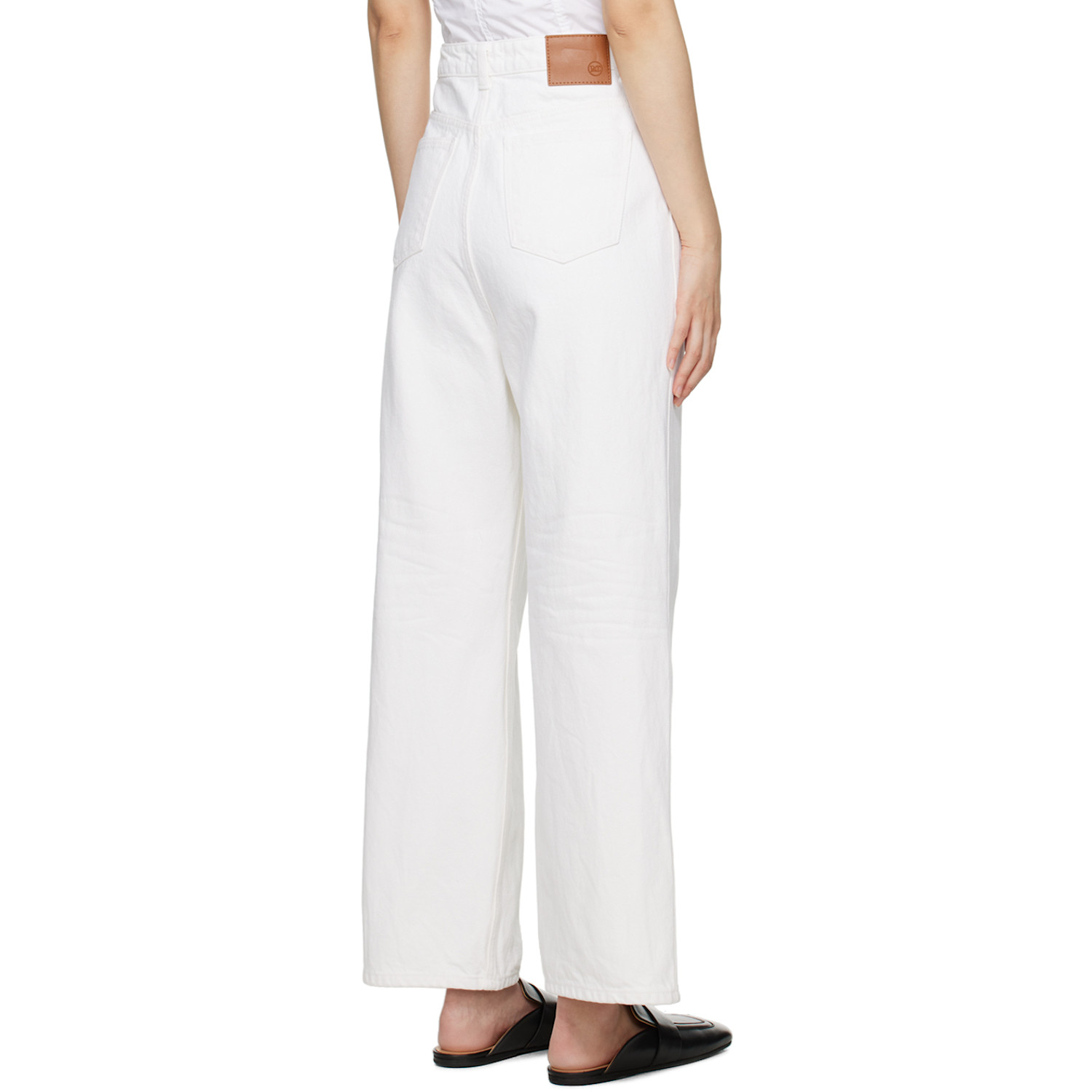  Recto Off-white Wide Jeans 