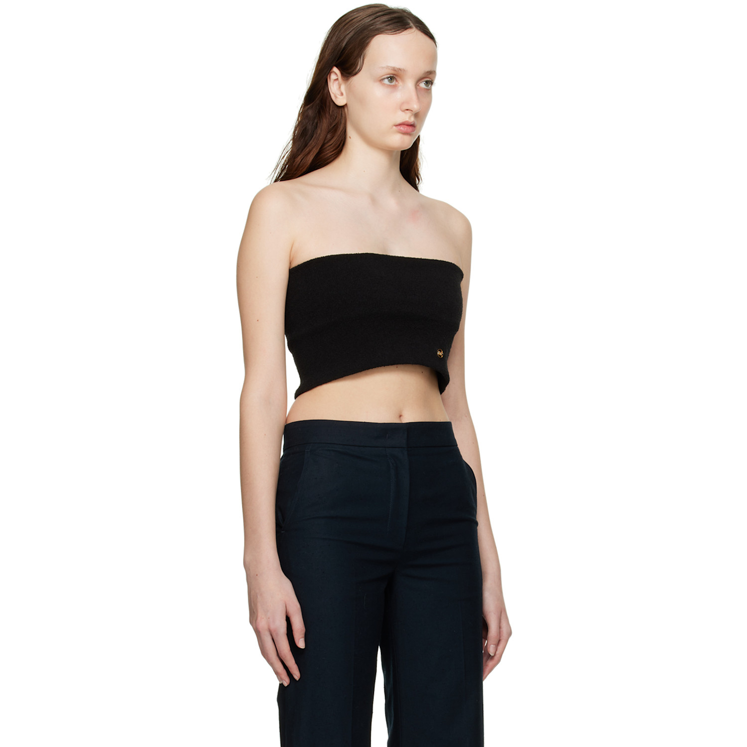  Recto Black Signature Tube Top 