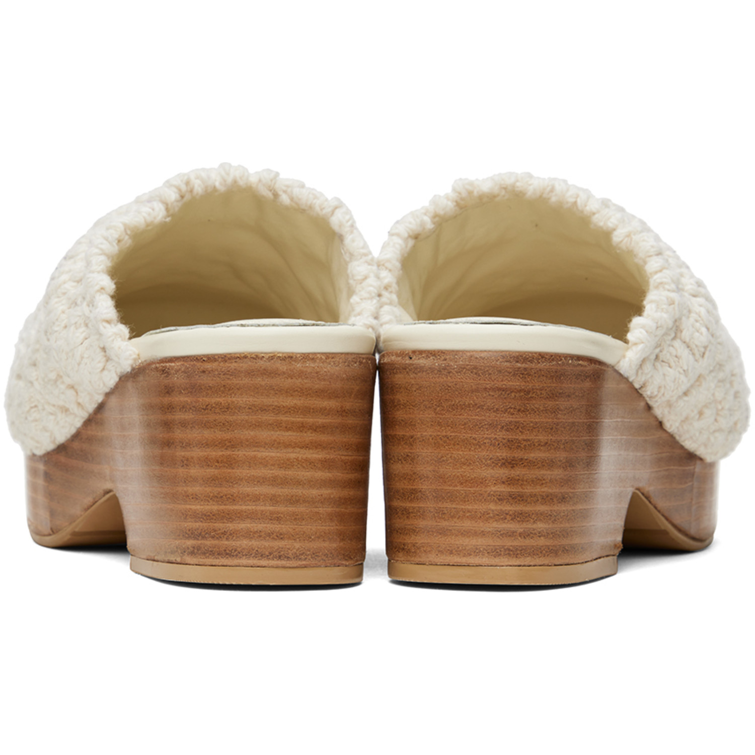  Recto Off-white Bohemian Clogs 