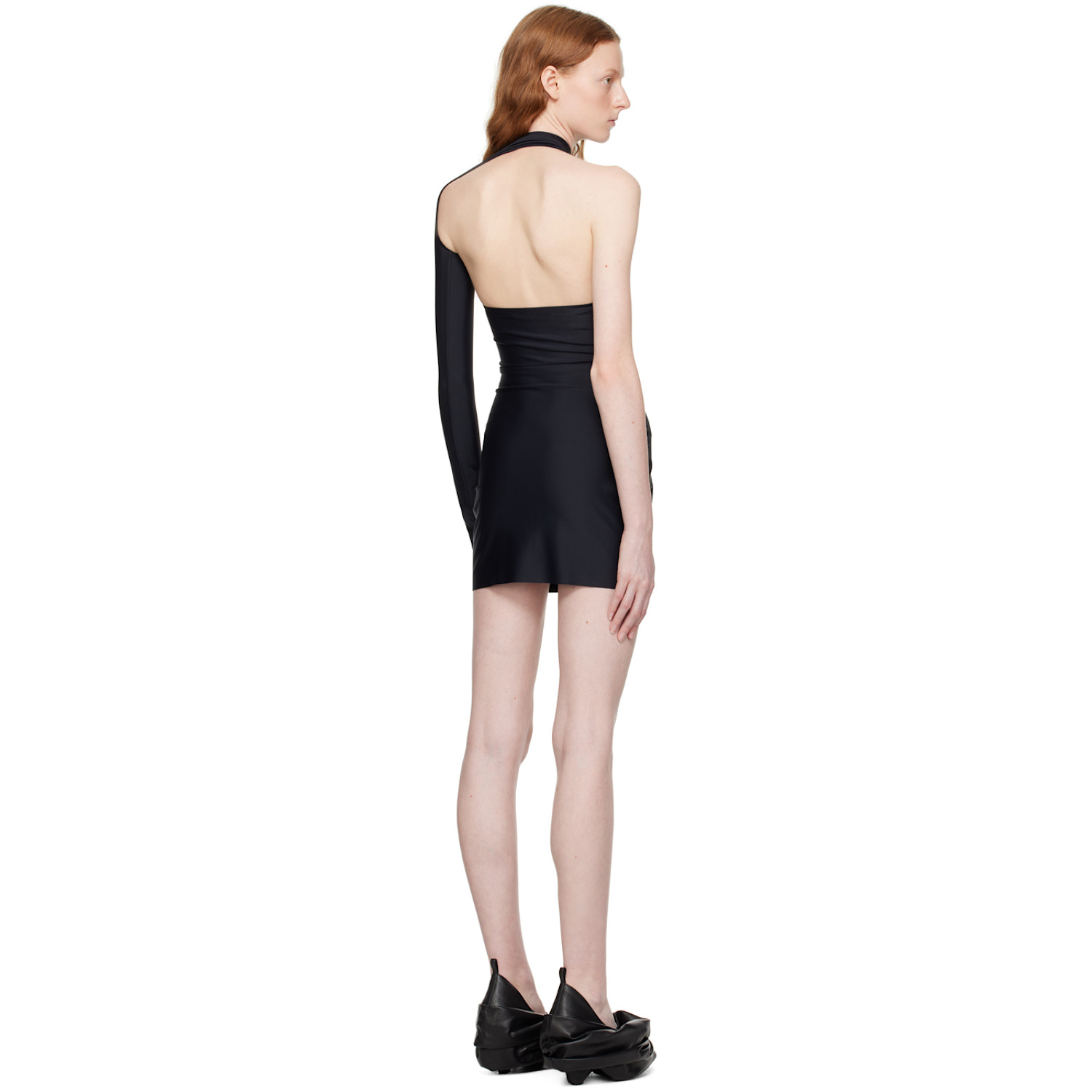  1017 Alyx 9sm Black Single Sleeve Minidress 