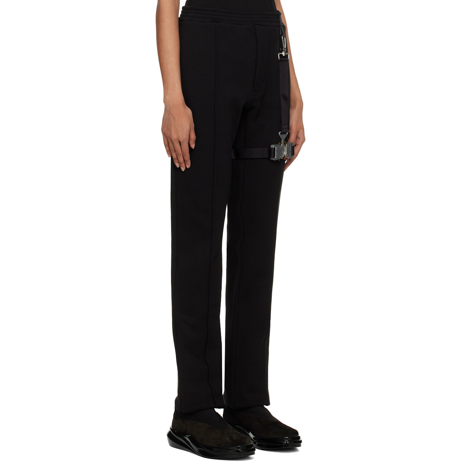  1017 Alyx 9sm Black Tricon Buckle Lounge Pants 