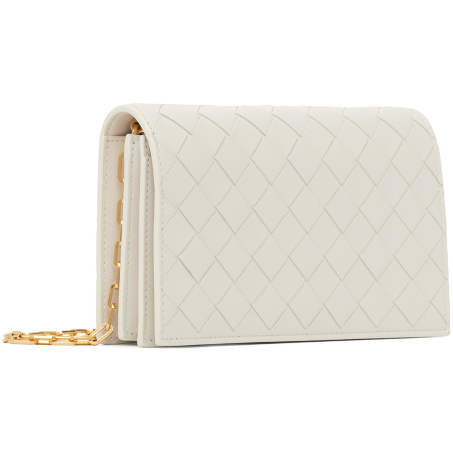  Bottega Veneta Gray Mini Chain Bag 