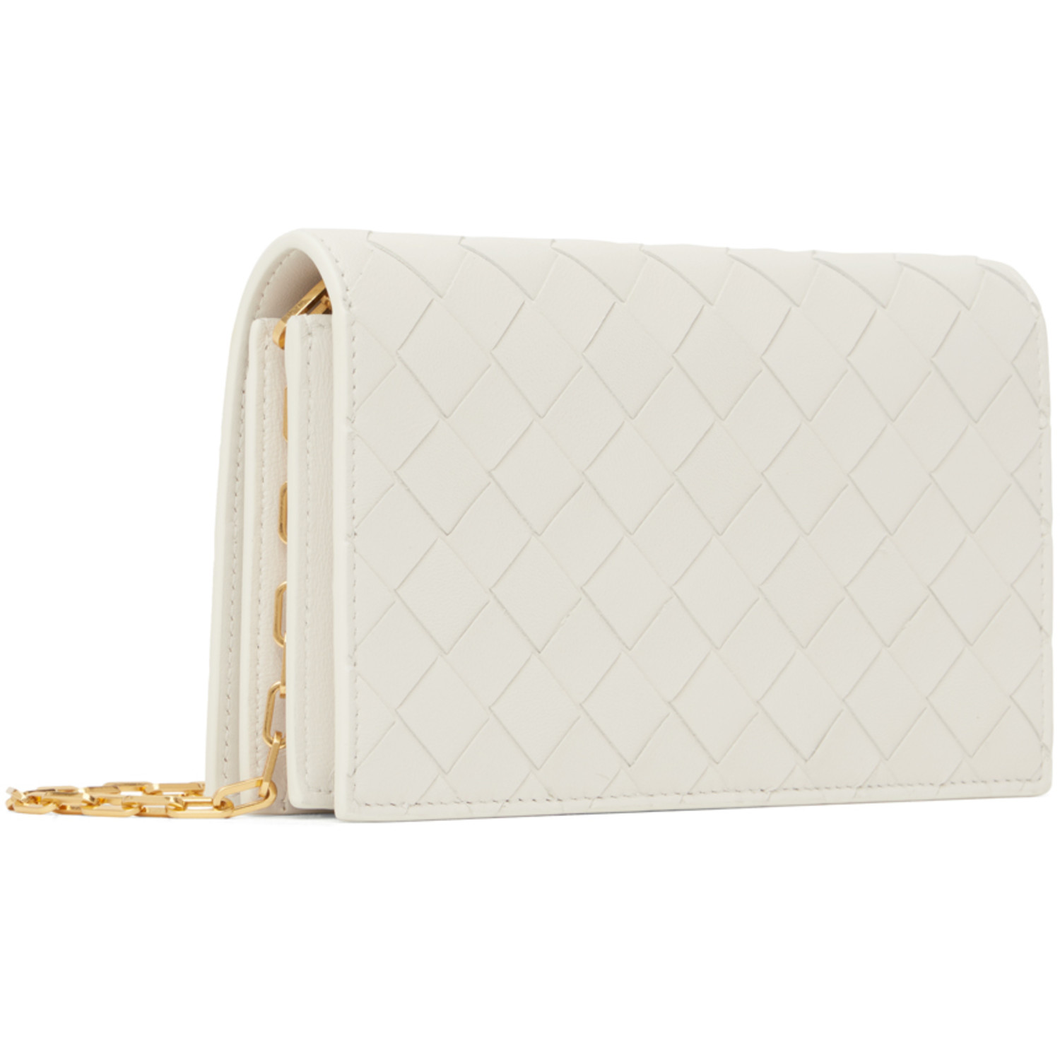  Bottega Veneta Gray Mini Chain Bag 