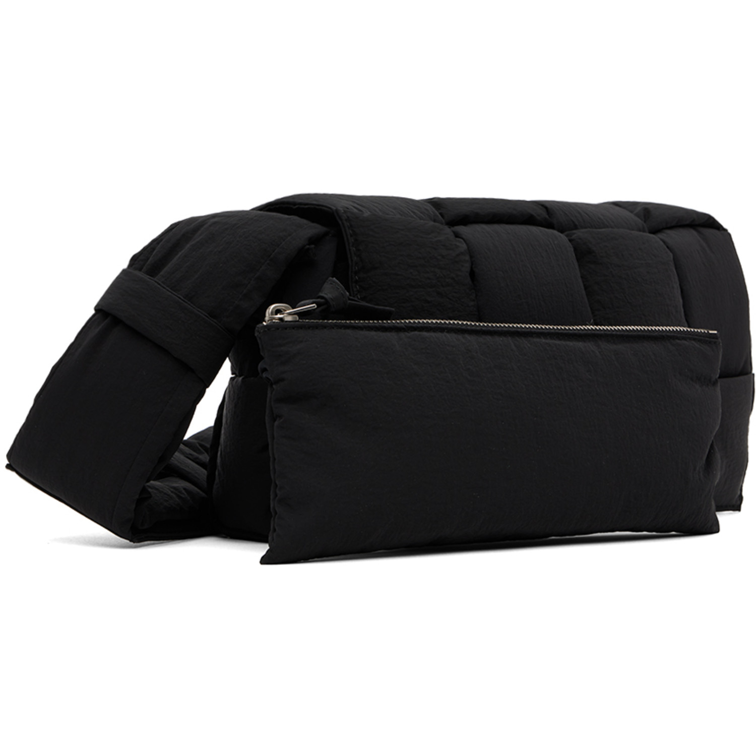  Bottega Veneta Black Tech Cassette Bag 