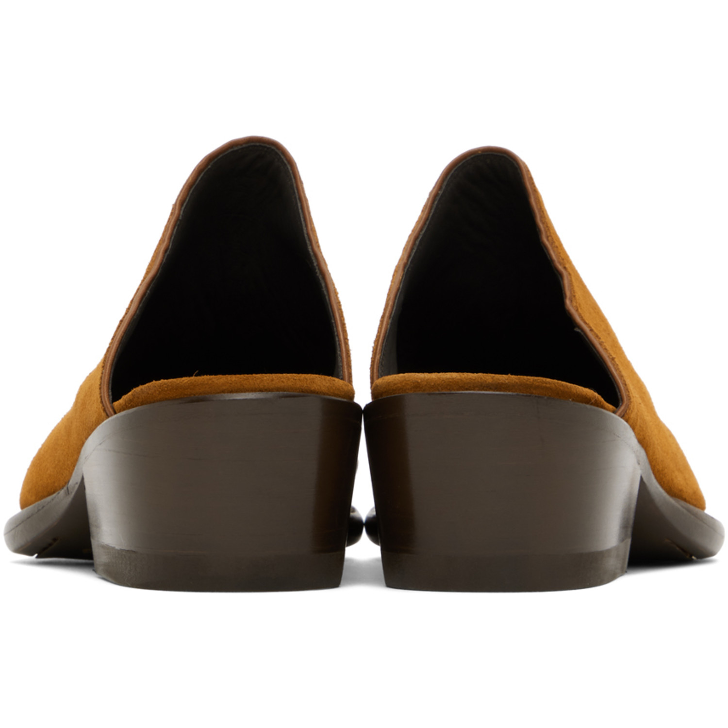  Needles Brown Papillon Mules 